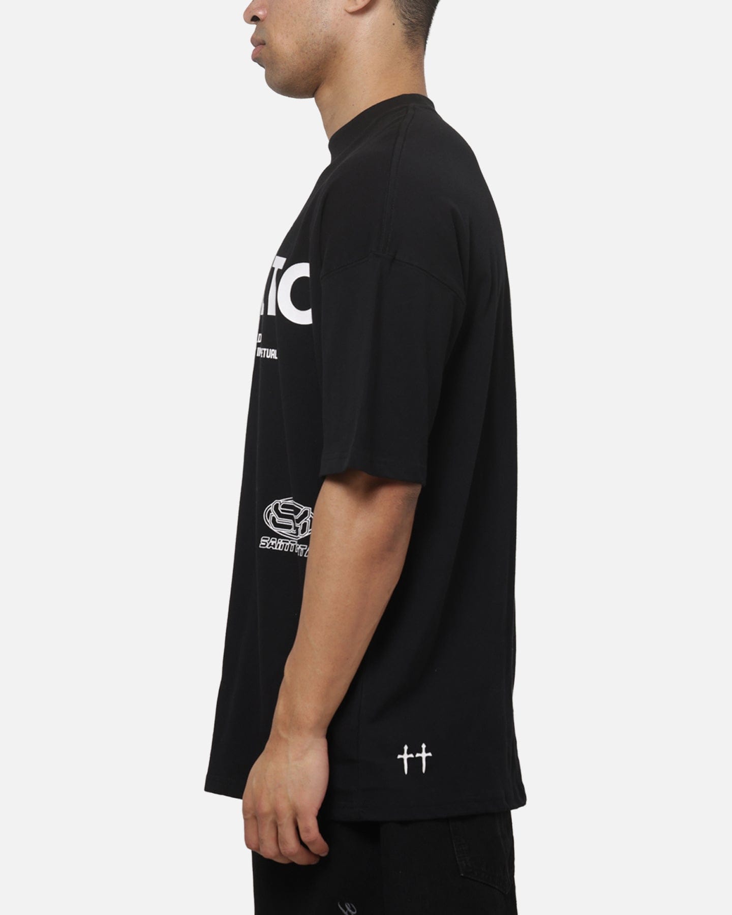 Saint Morta Athltc T - Shirt Black
