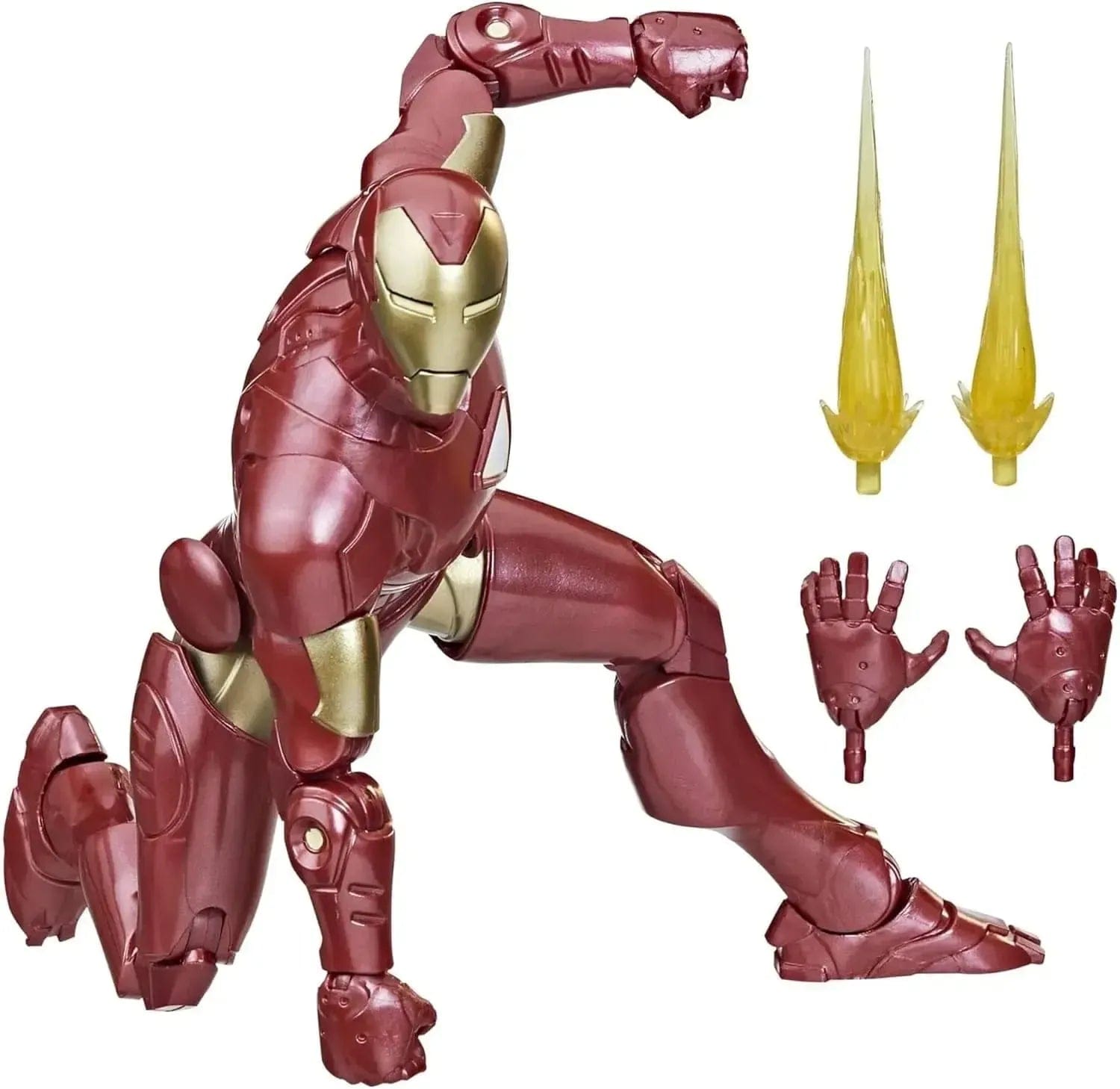 Marvel Legends Series - Iron Man (Extremis) Classic Comic Collectible 6 Inch Action Figure, 4+ Years - Hasbro | F6617