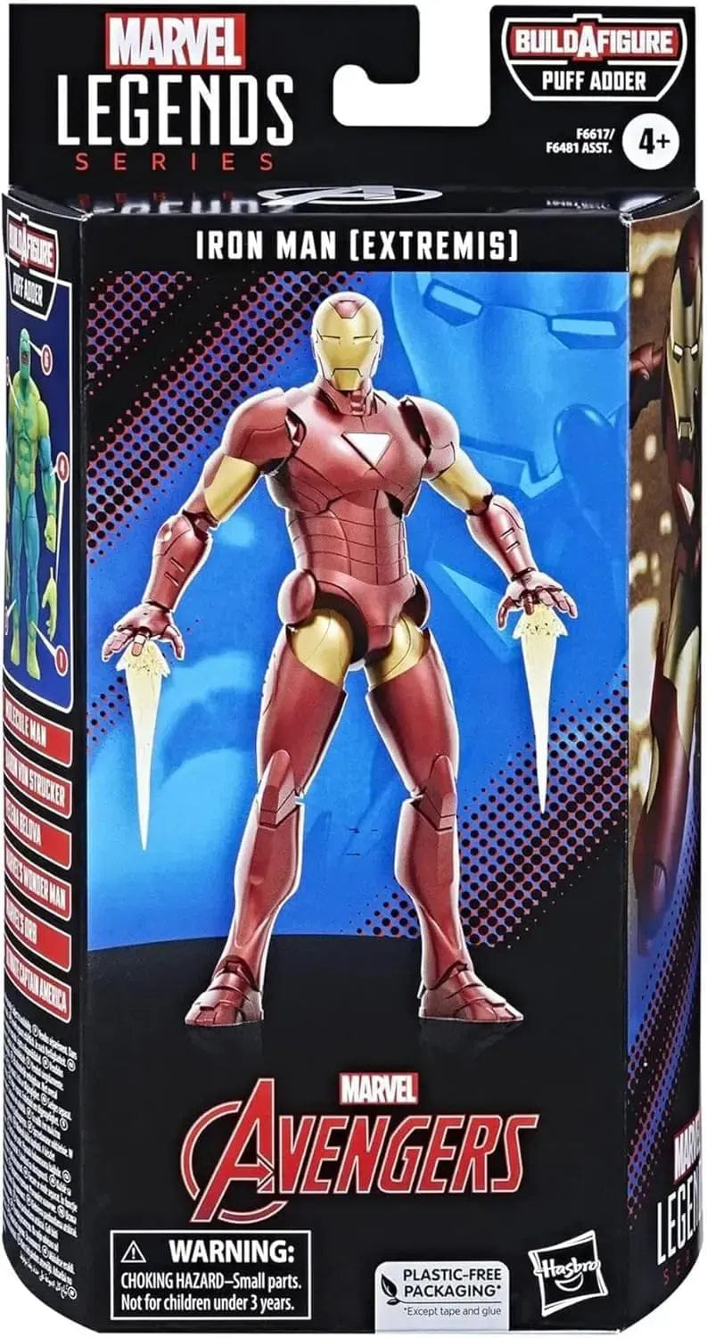 Marvel Legends Series - Iron Man (Extremis) Classic Comic Collectible 6 Inch Action Figure, 4+ Years - Hasbro | F6617