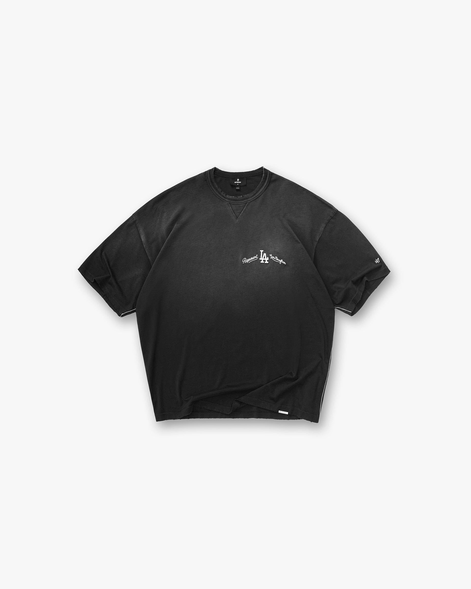 Exclusives Los Angeles Dodgers x Represent T - Shirt - Stained Black