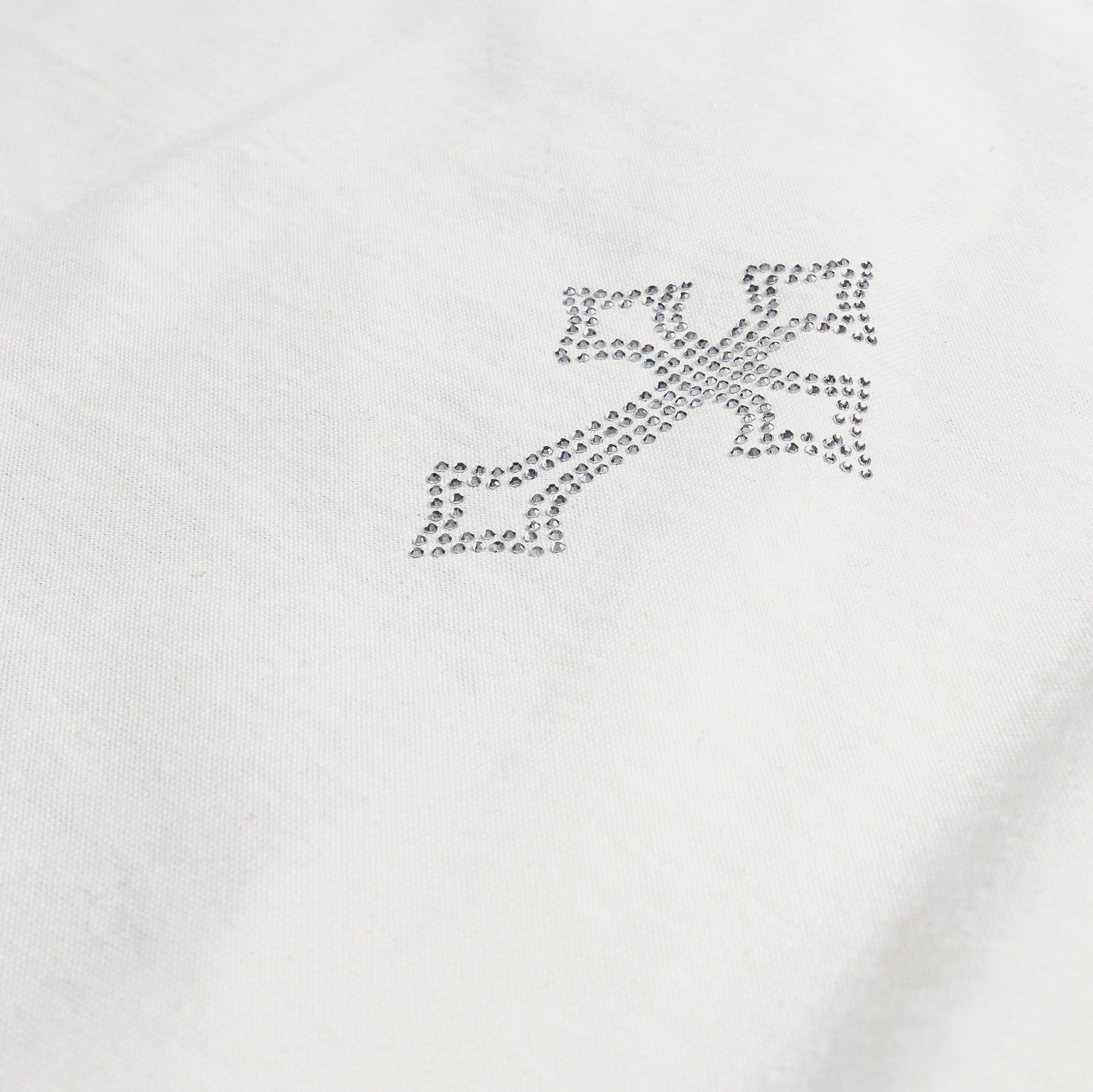 Original SIN Mary Tears Womens Short Sleeve Shirt (White/Black)