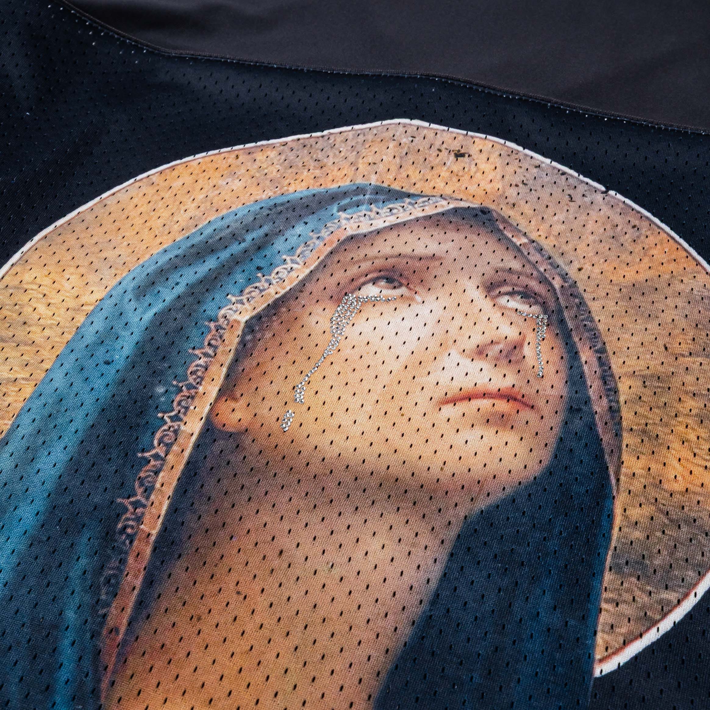 Original SIN Gods Favorite Mesh Womens Jersey (Black/Silver)
