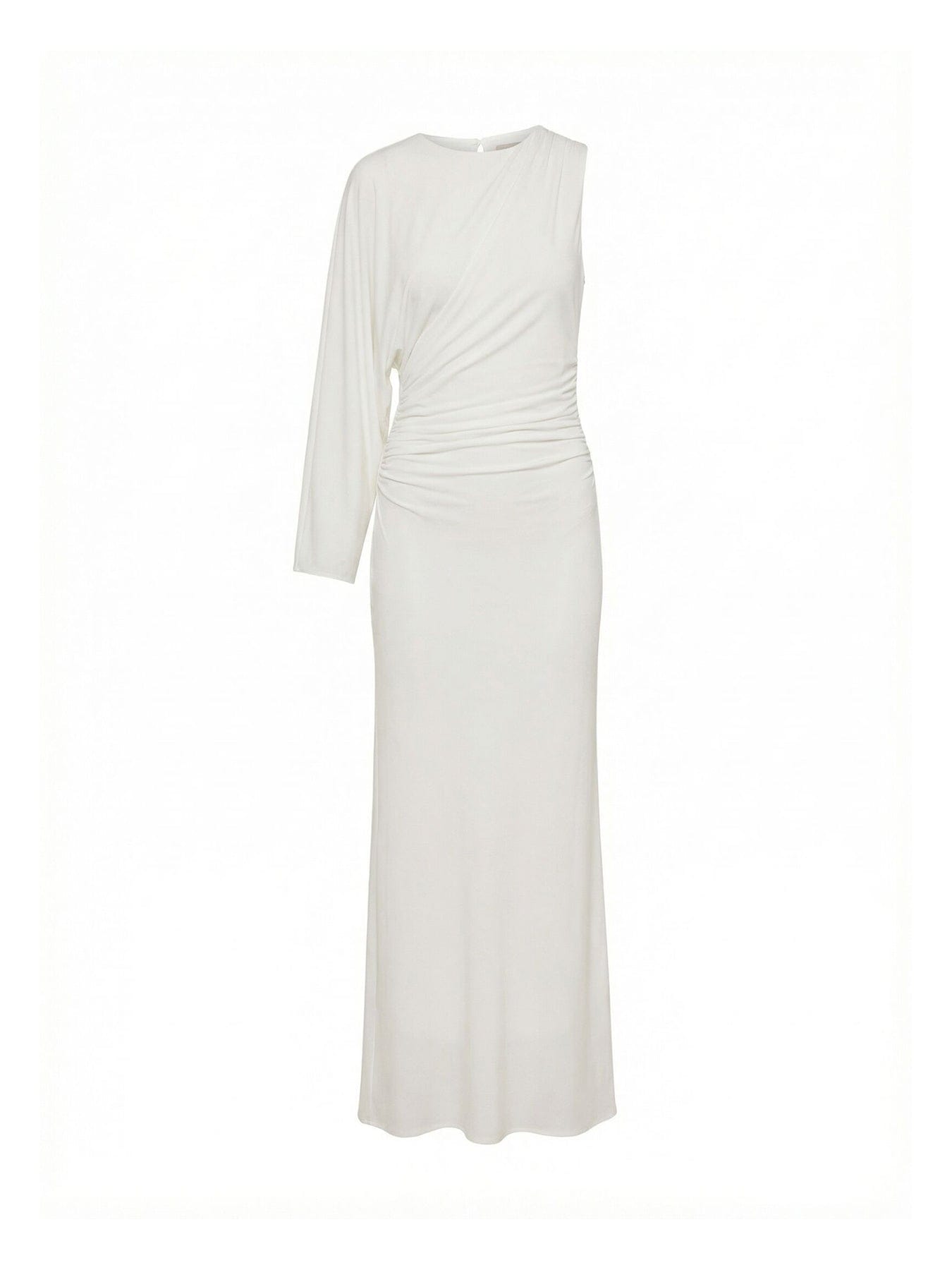 Forever New Fleur Cape Shoulder Maxi Dress White
