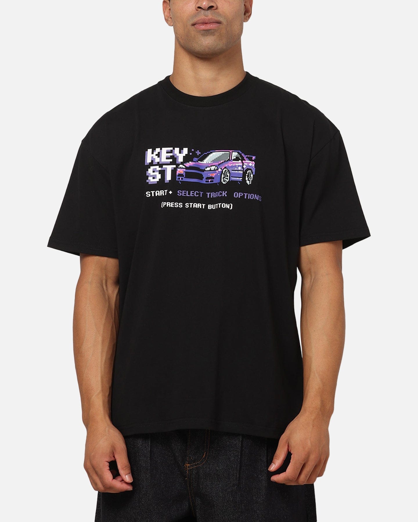 KEY Street 16 Bit Heavy T - Shirt Black