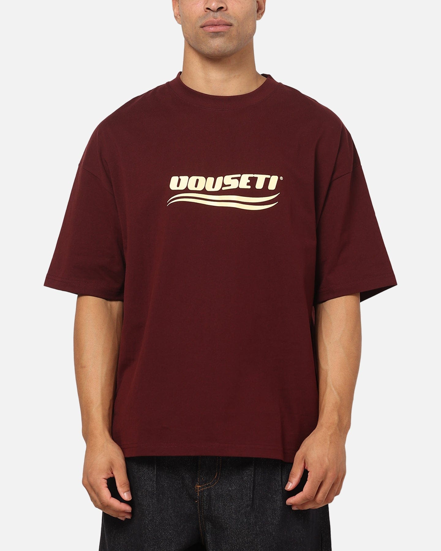 Vouseti Golf Wave T - Shirt Dark Plum