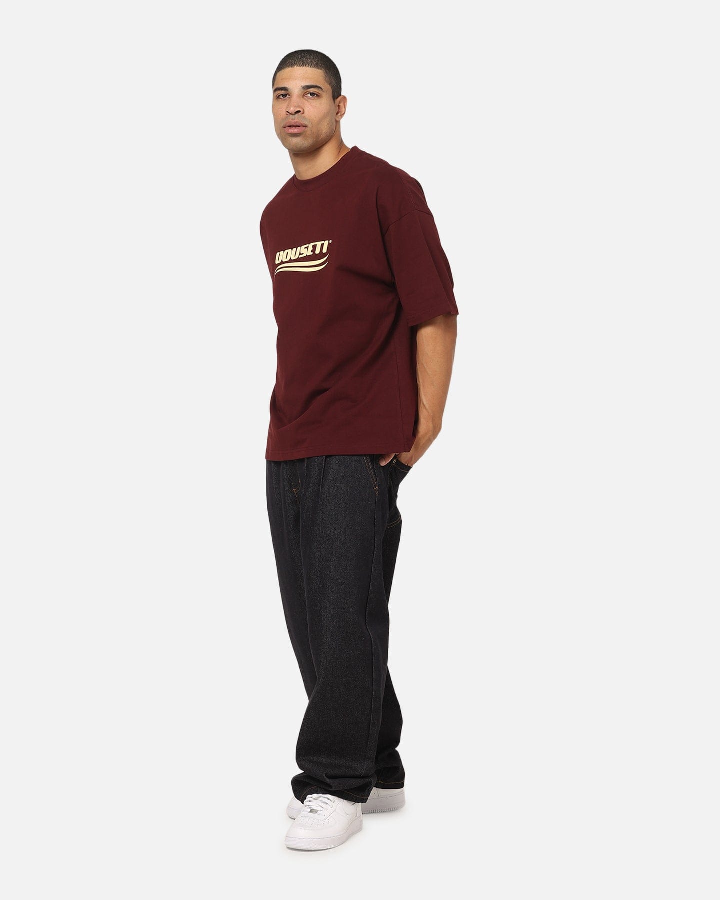 Vouseti Golf Wave T - Shirt Dark Plum