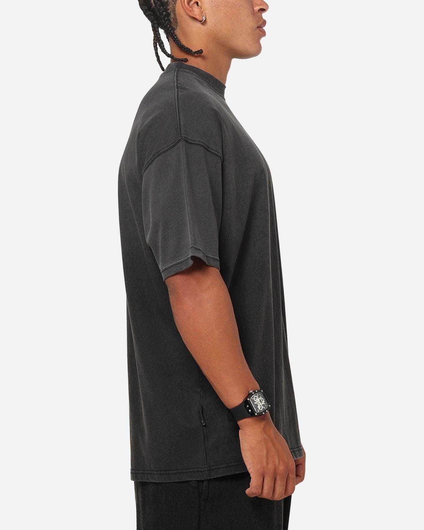 Saint Morta Athltc R3 Boxy T - Shirt Washed Black