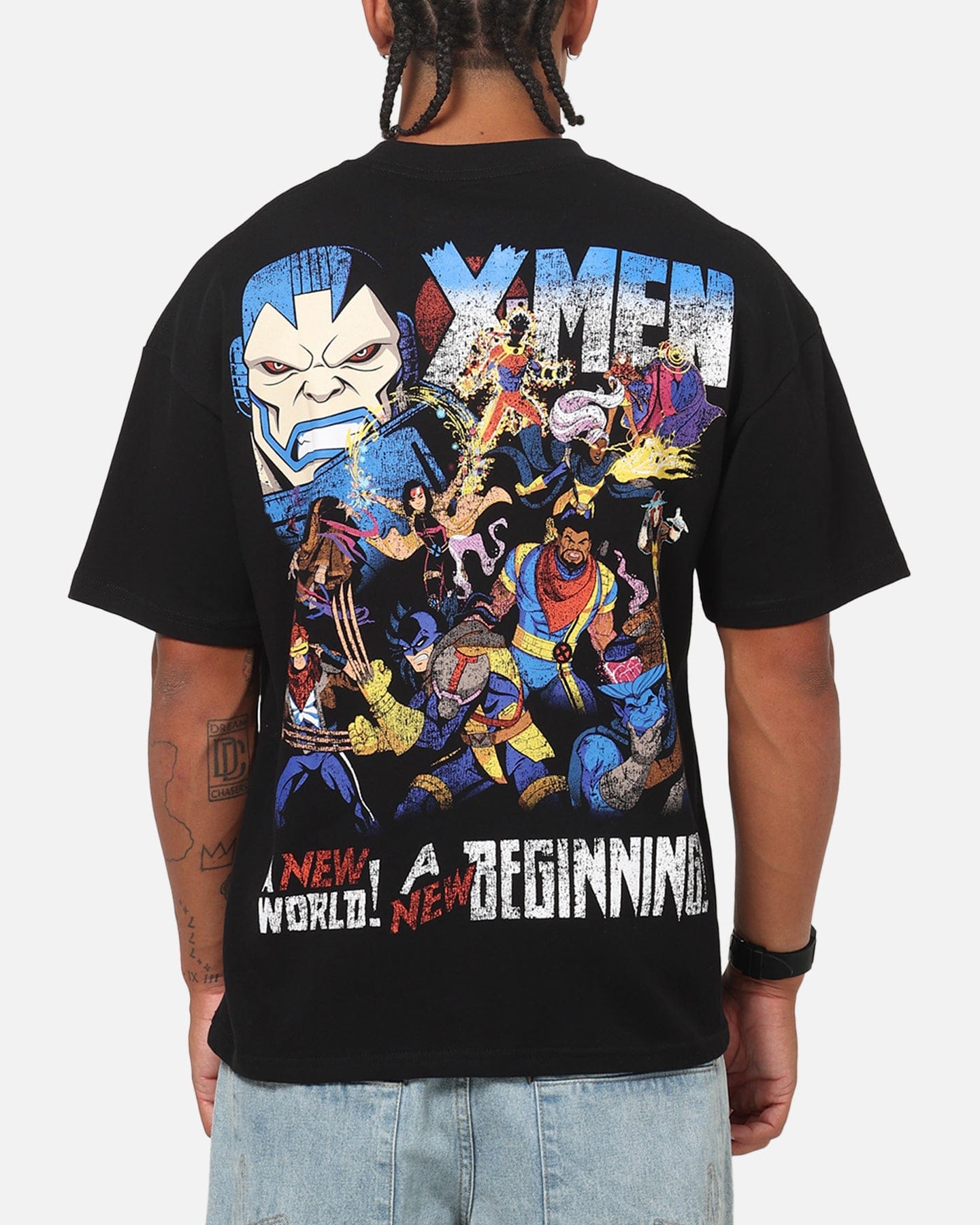 73studio Marvel X - Men Previously On X - Men T - Shirt Black