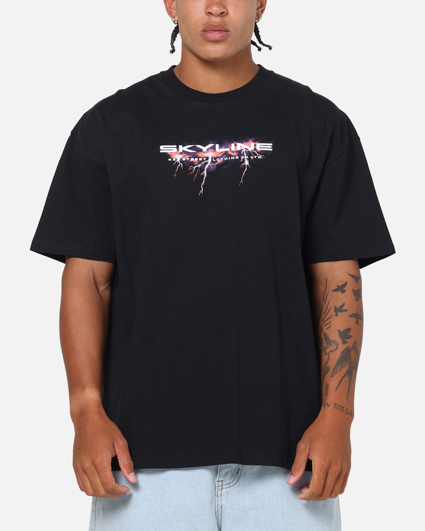 KEY Street R32 Storm Heavy T - Shirt Black