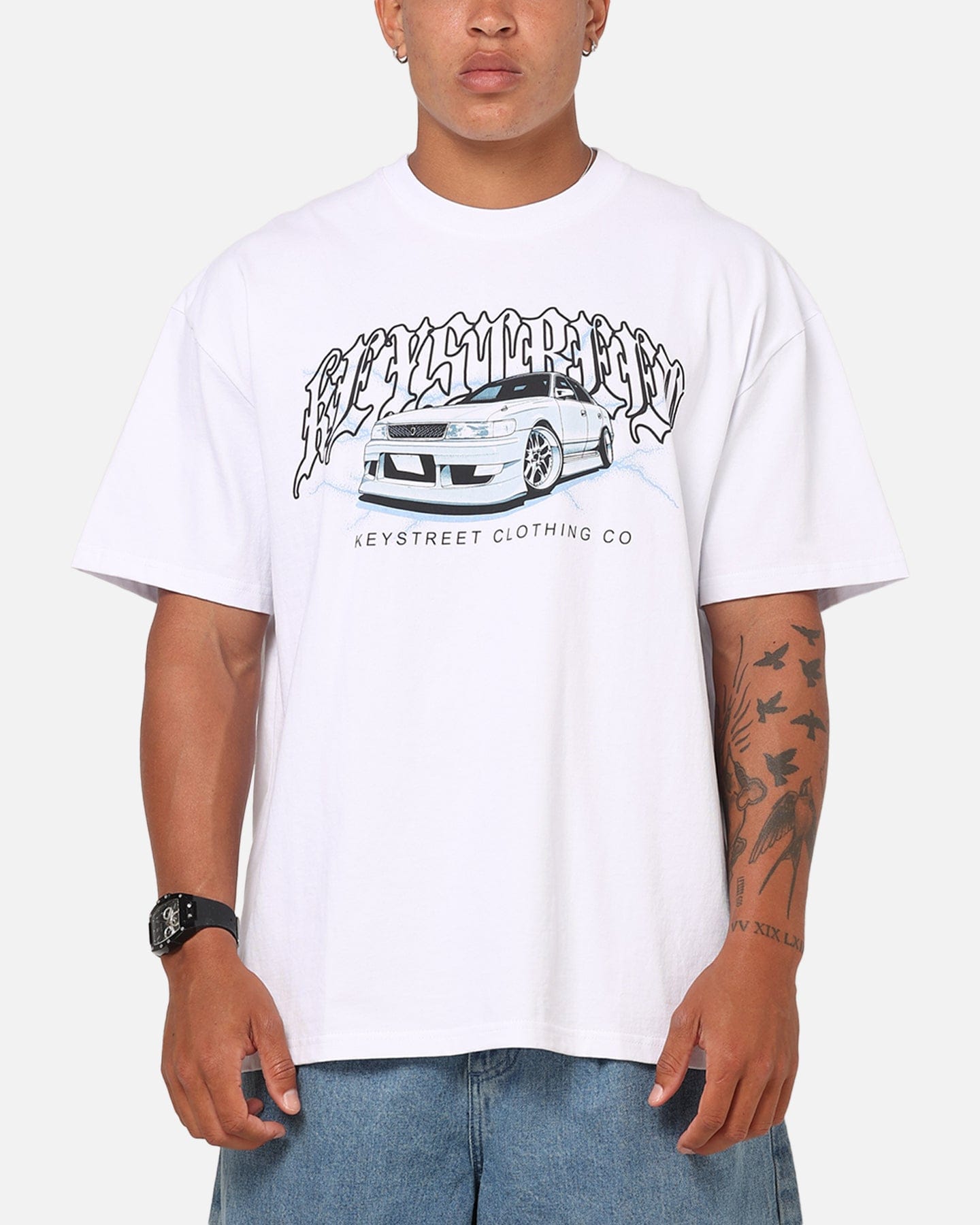 KEY Street Heavy T - Shirt White