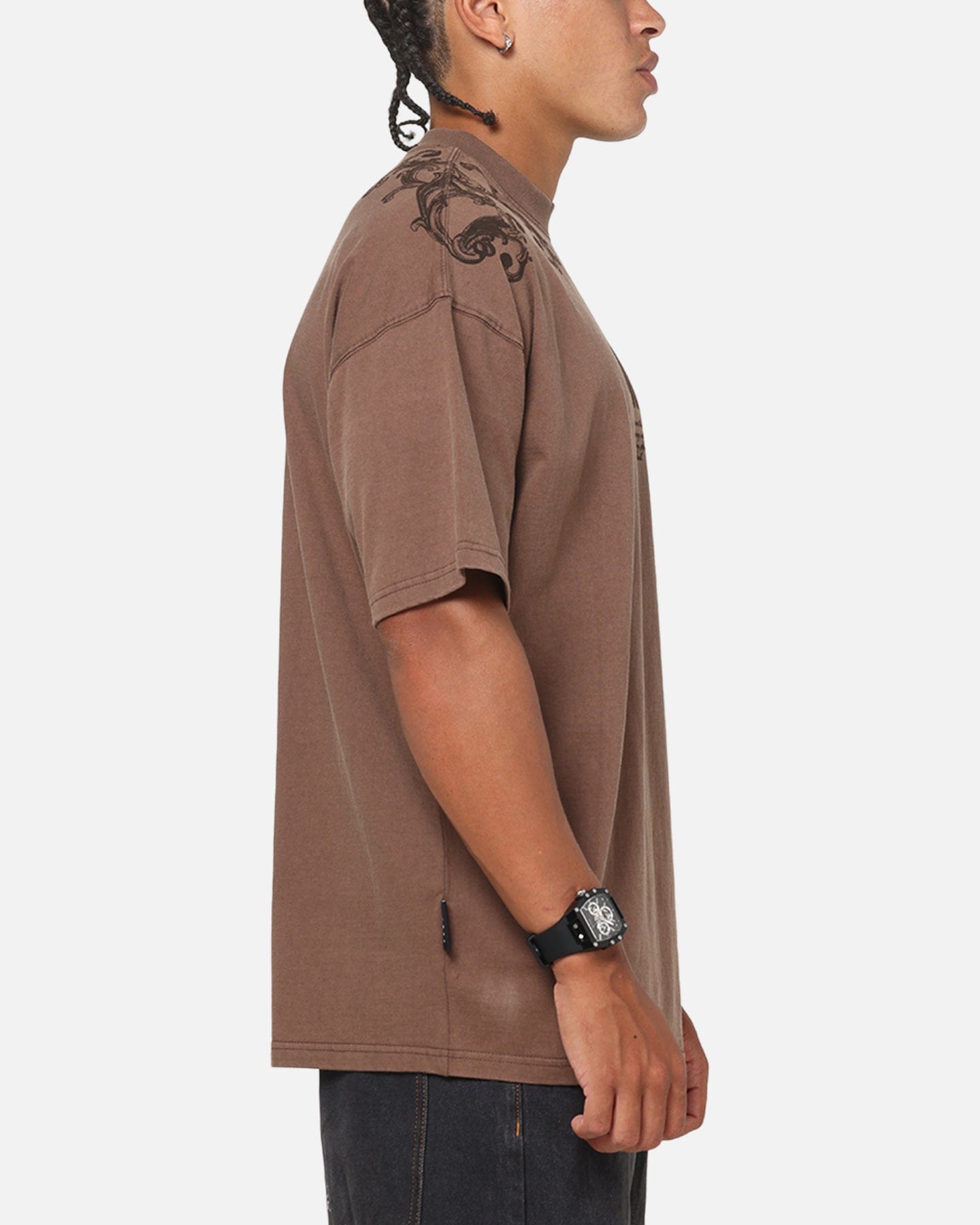 Saint Morta Baroque Boxy T - Shirt Pigment Washed