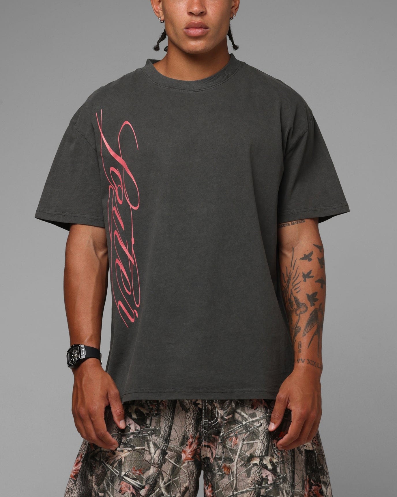 Loiter Eastern Bloc T - Shirt Black Wash