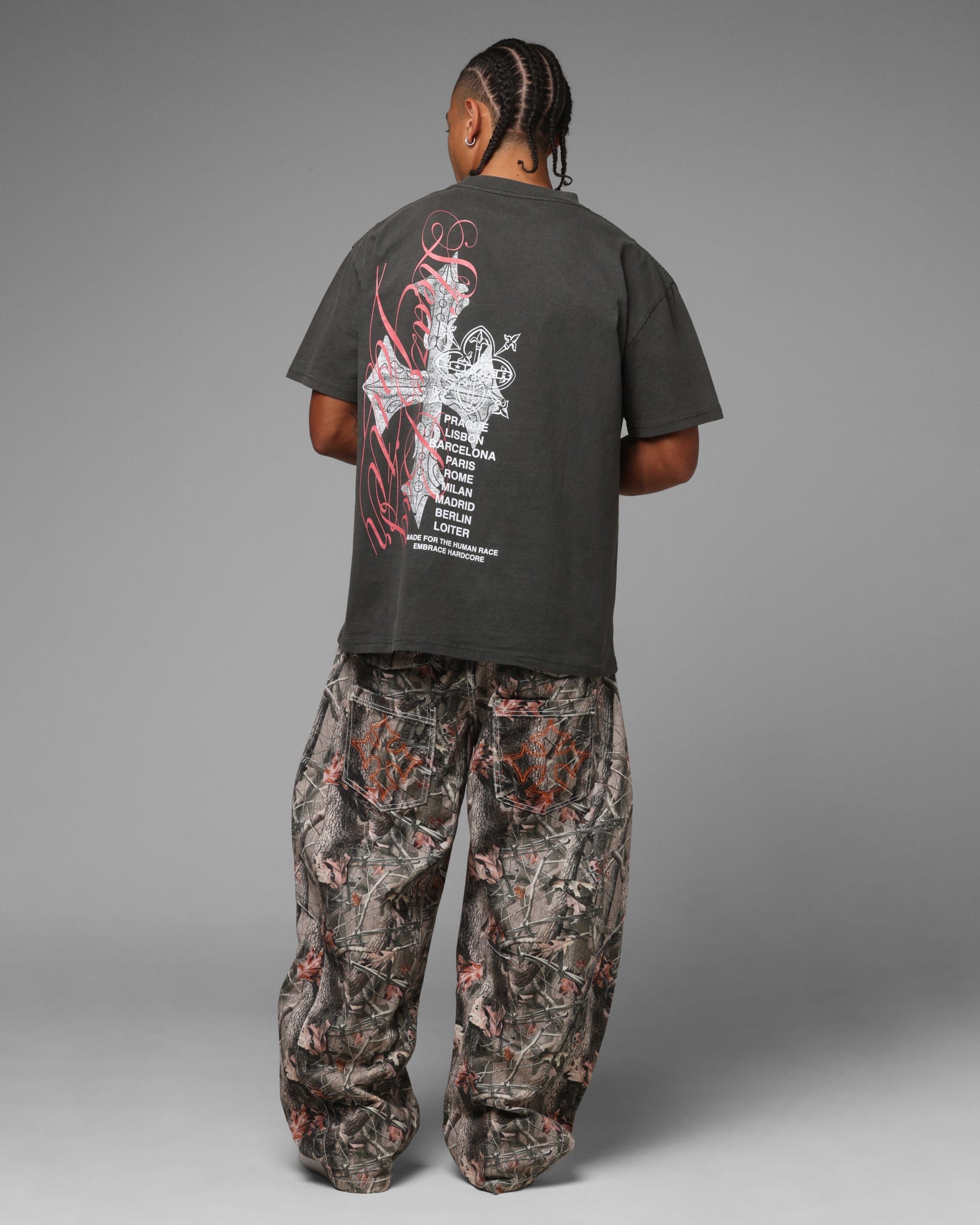 Loiter Eastern Bloc T - Shirt Black Wash