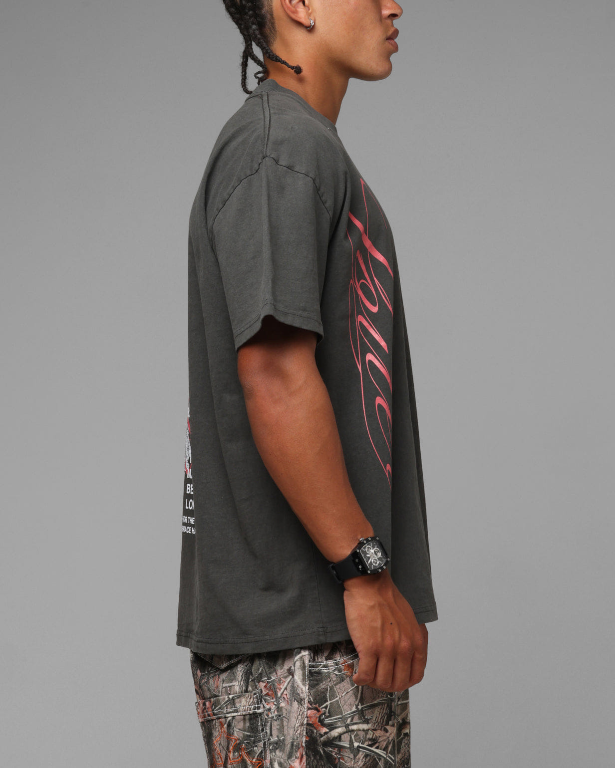 Loiter Eastern Bloc T - Shirt Black Wash