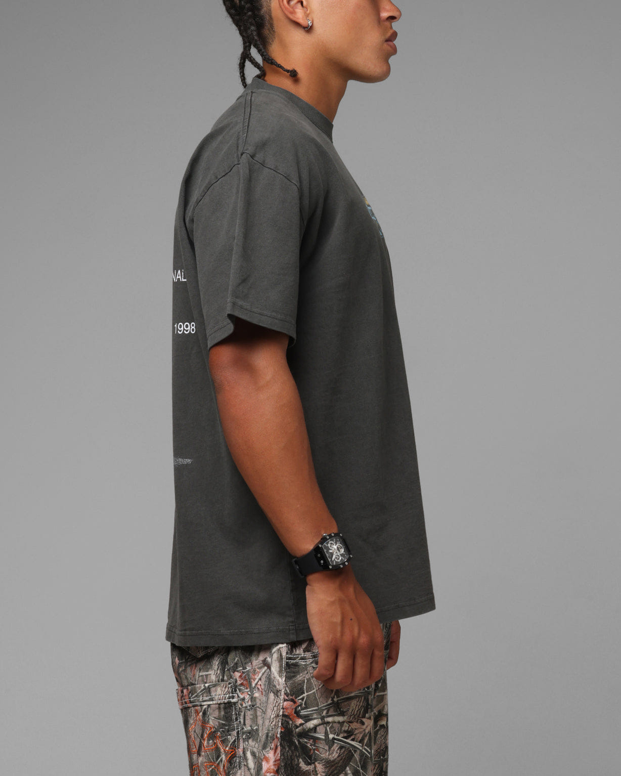Loiter Speedform T - Shirt Black Wash