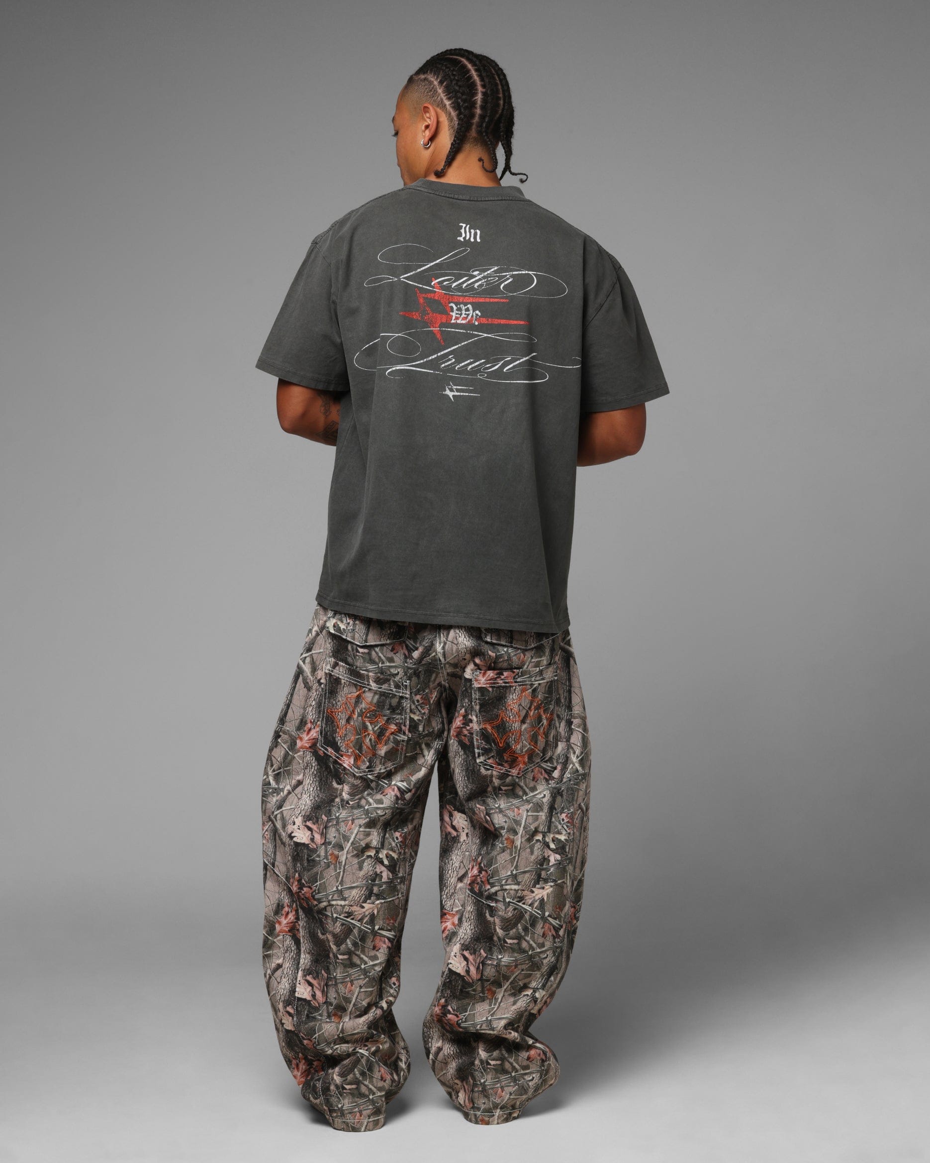 Loiter Devotion T - Shirt Black Wash