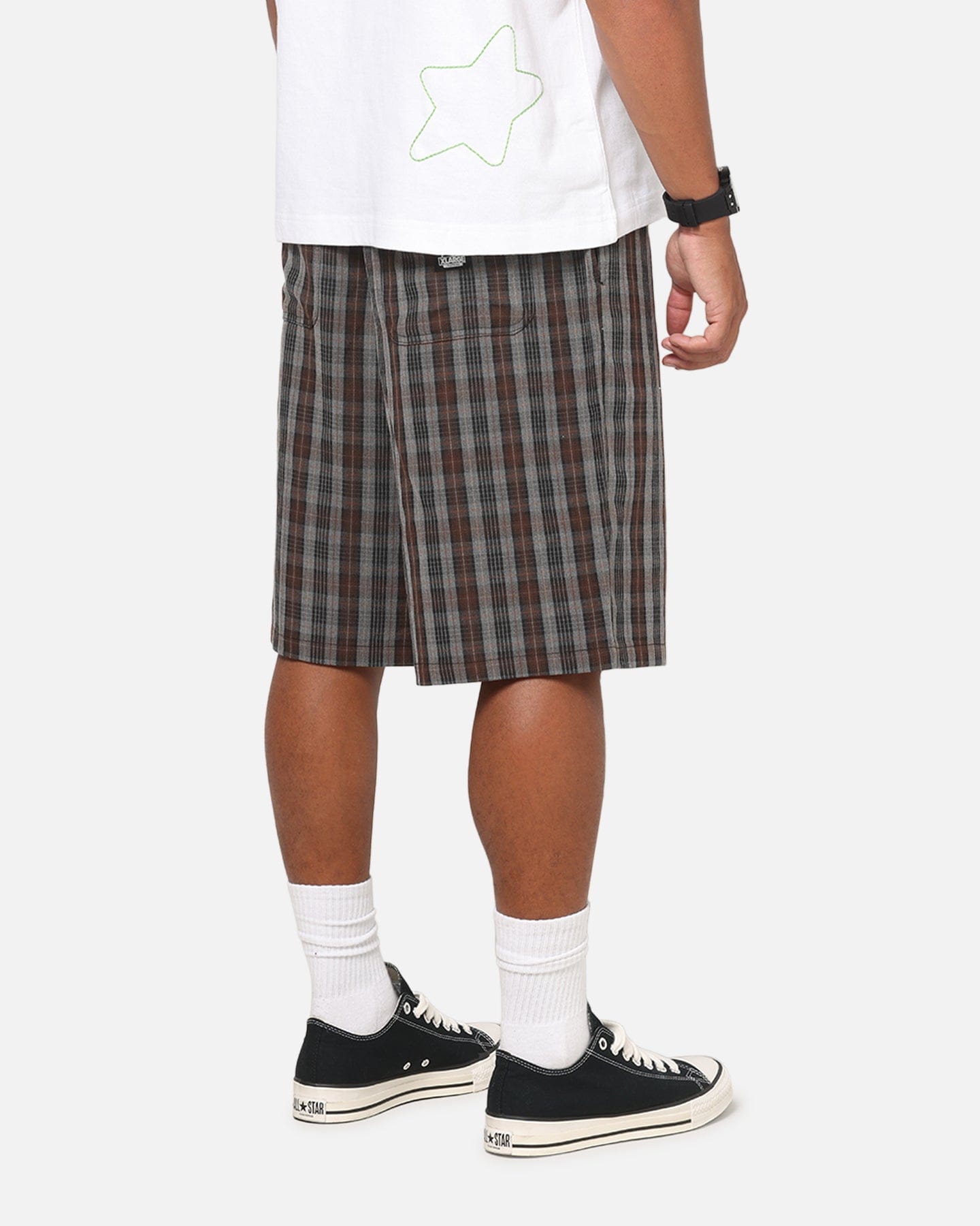 X - Large Baggy 91 Shorts Checkered