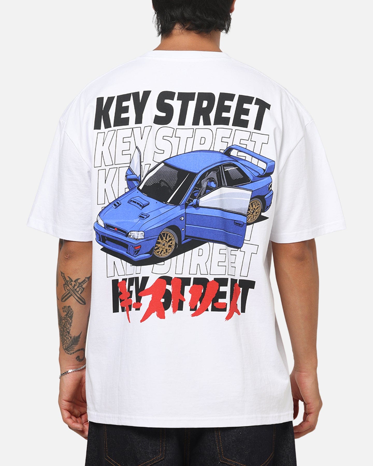 KEY Street Homage Heavy T - Shirt White