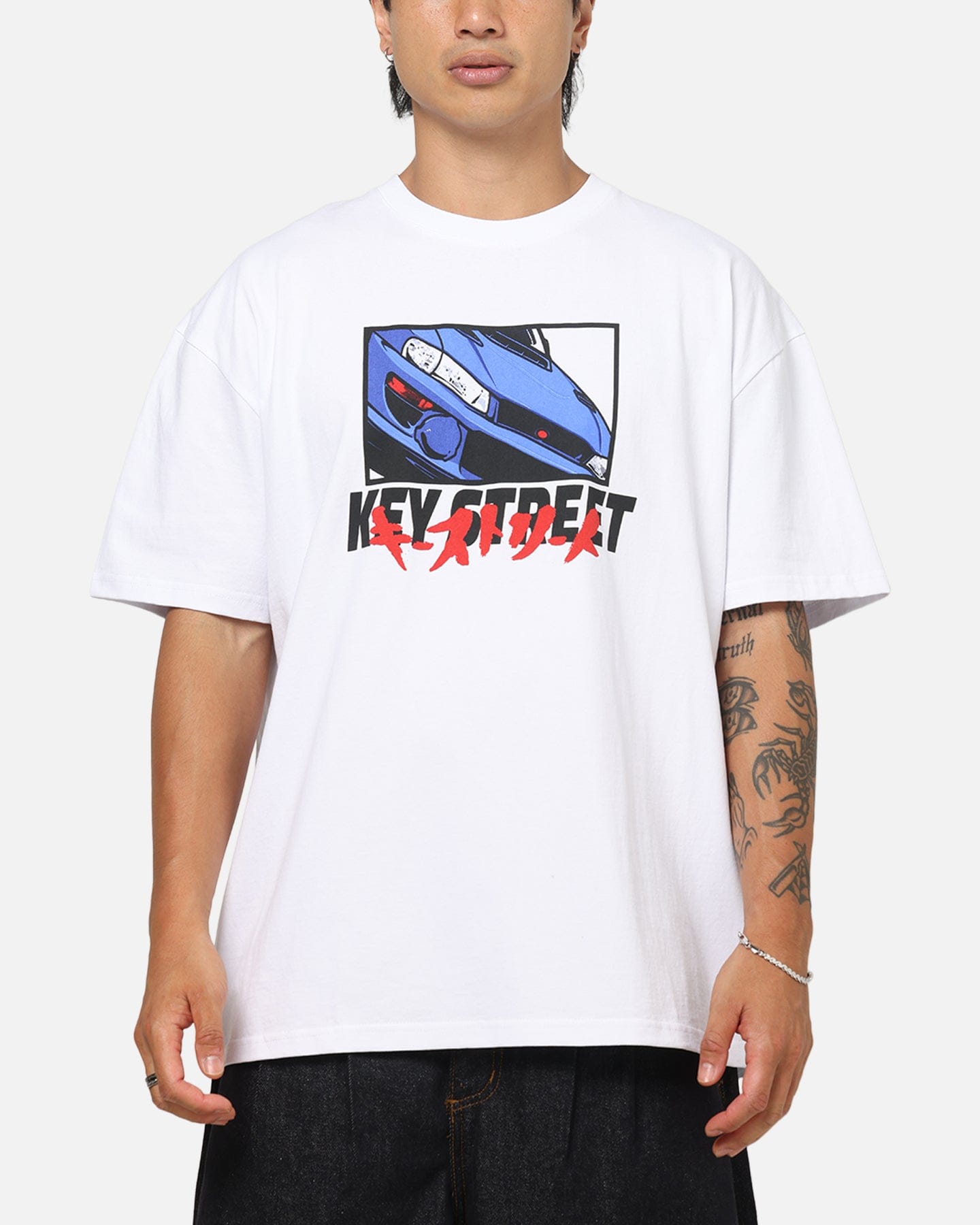 KEY Street Homage Heavy T - Shirt White