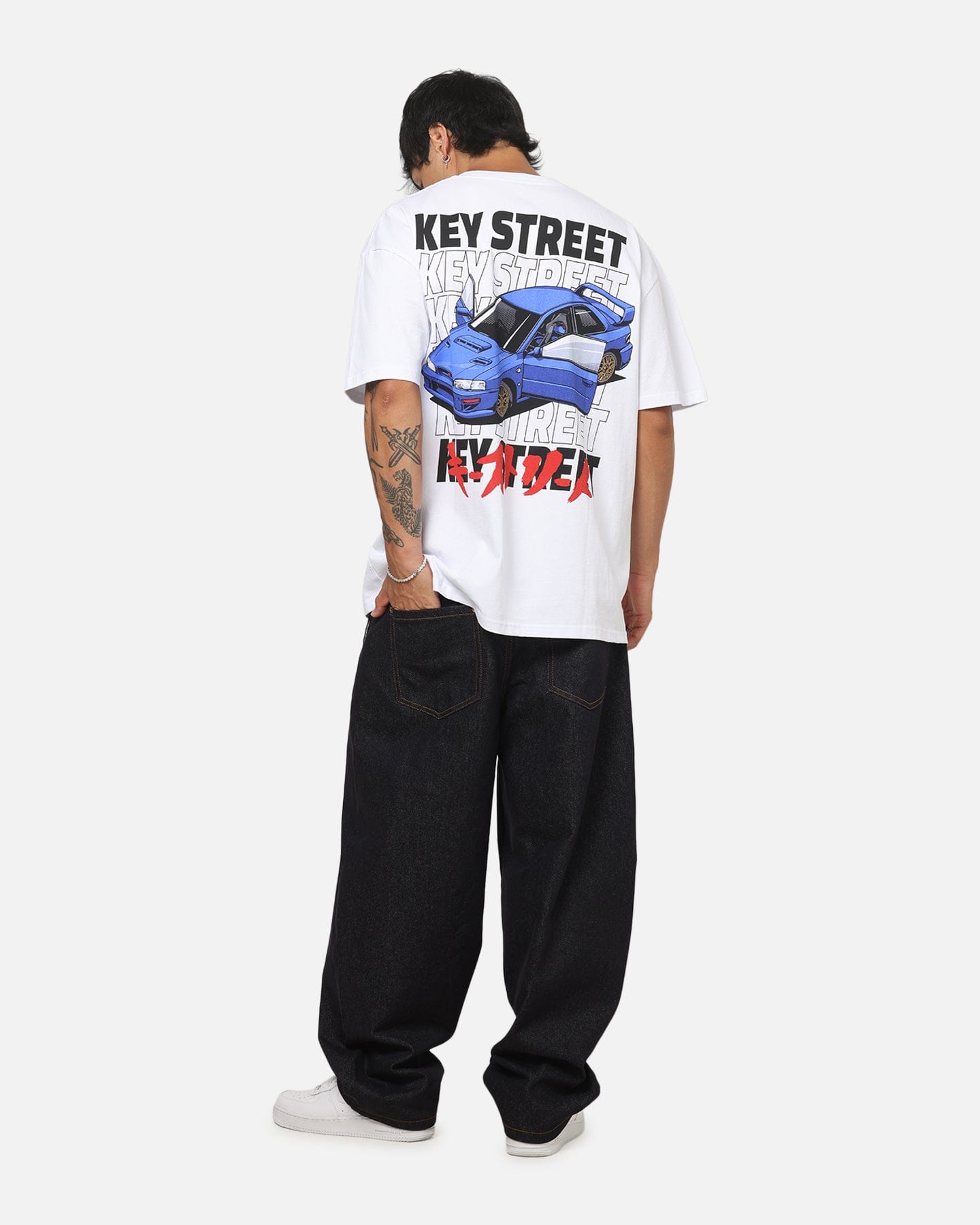 KEY Street Homage Heavy T - Shirt White