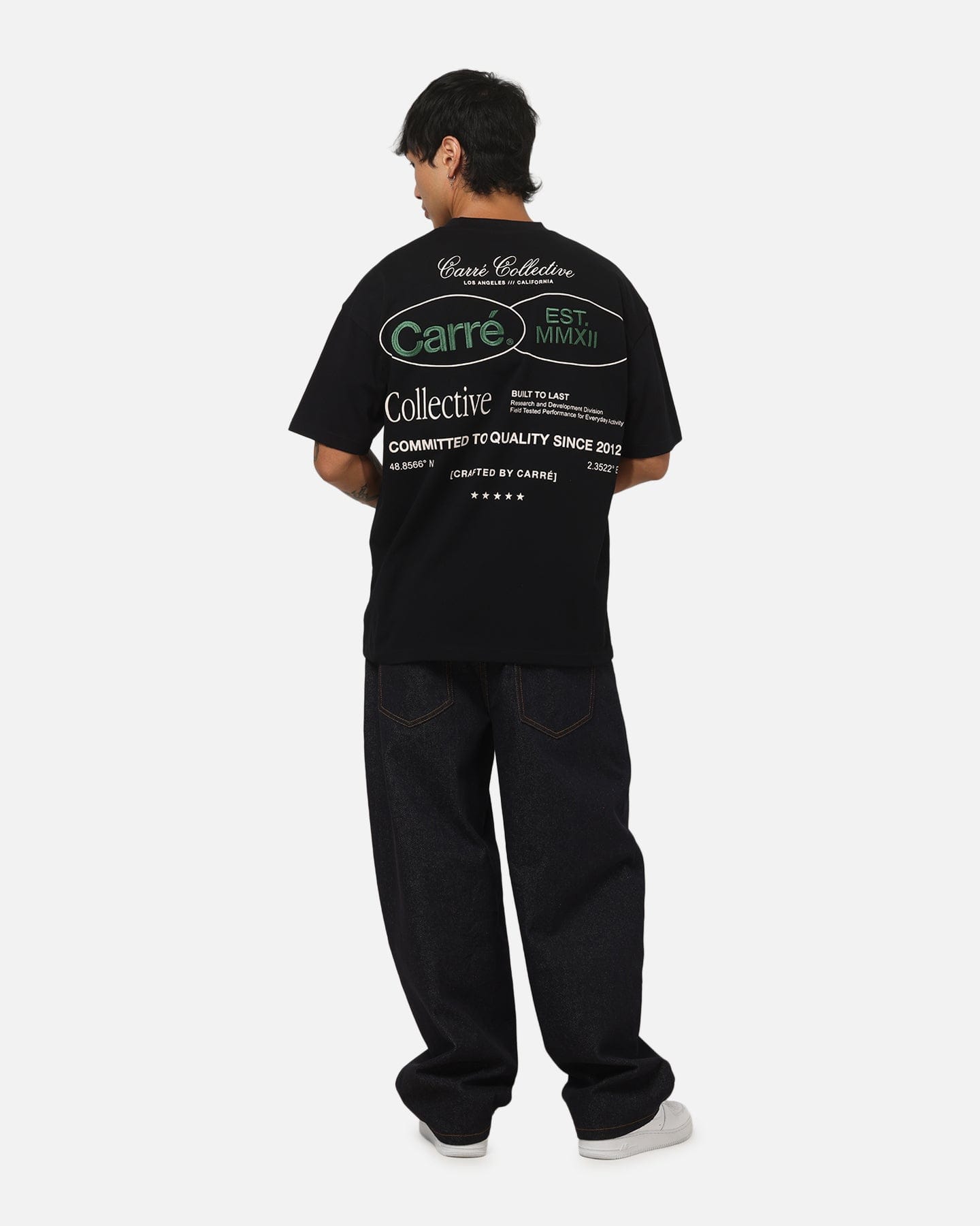 Carre Mmxii T - Shirt Black