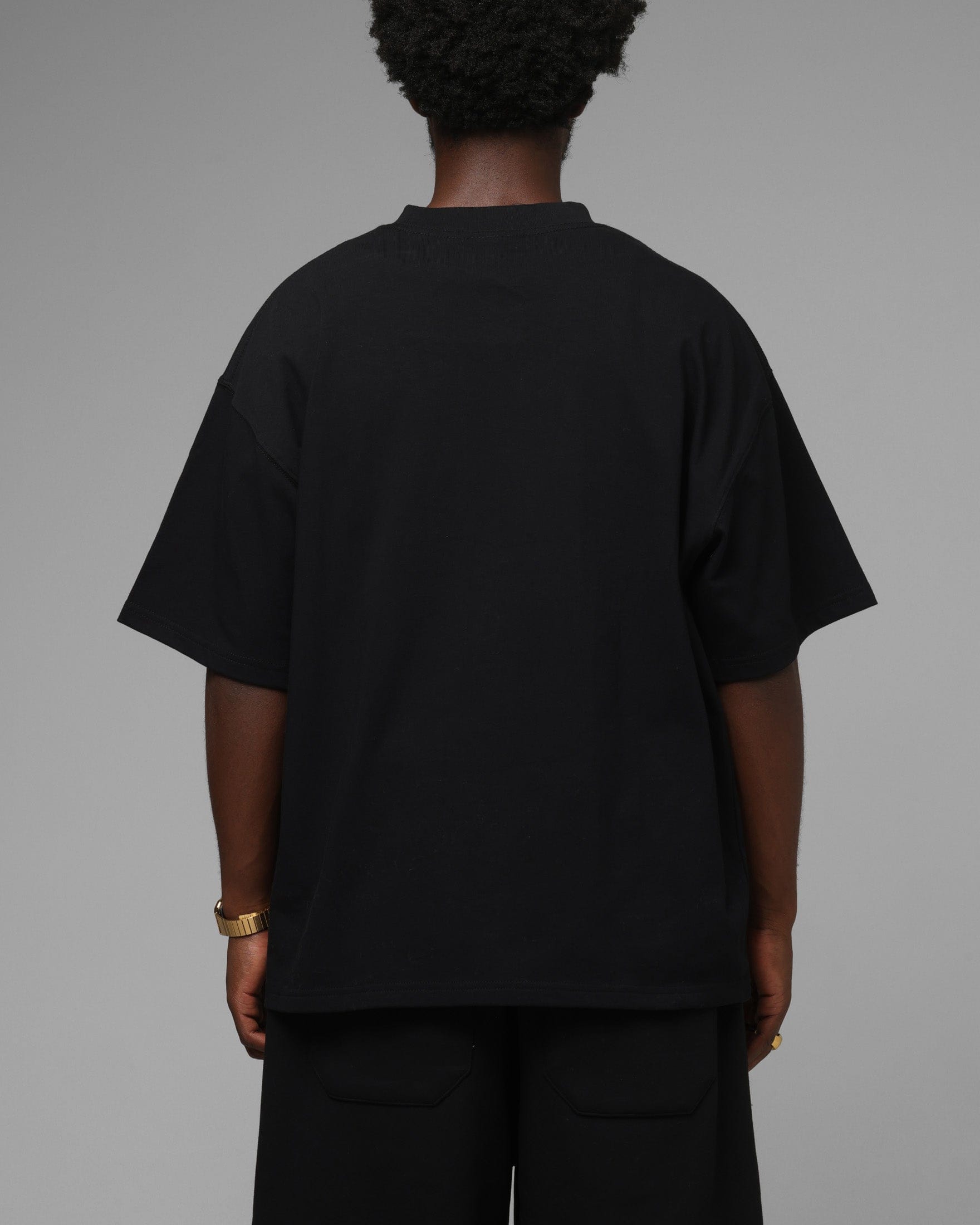 Loiter Hybrid Premium T - Shirt Black/Leopard