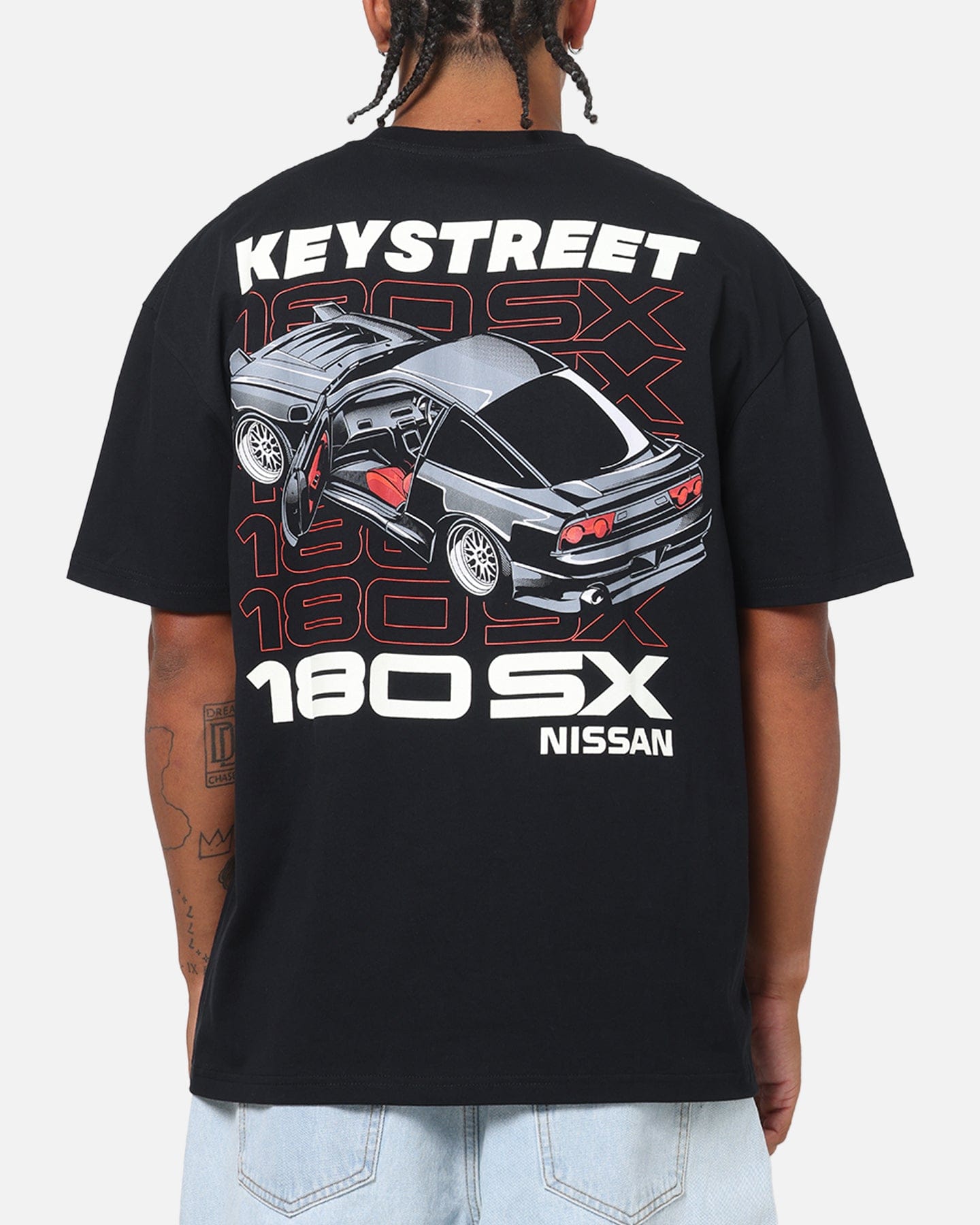 KEY Street Type x Heavy T - Shirt Black