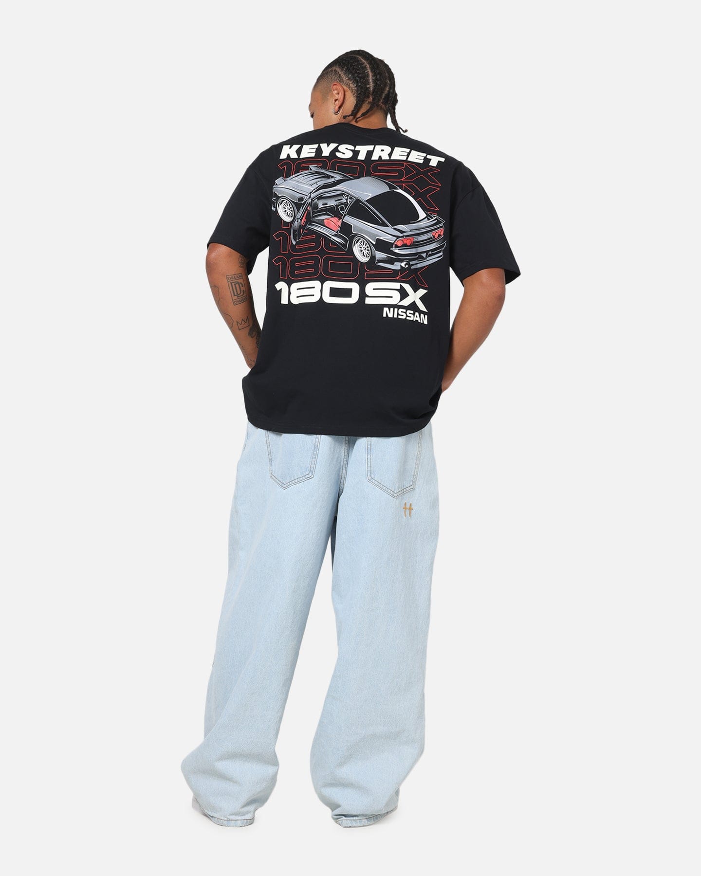 KEY Street Type x Heavy T - Shirt Black