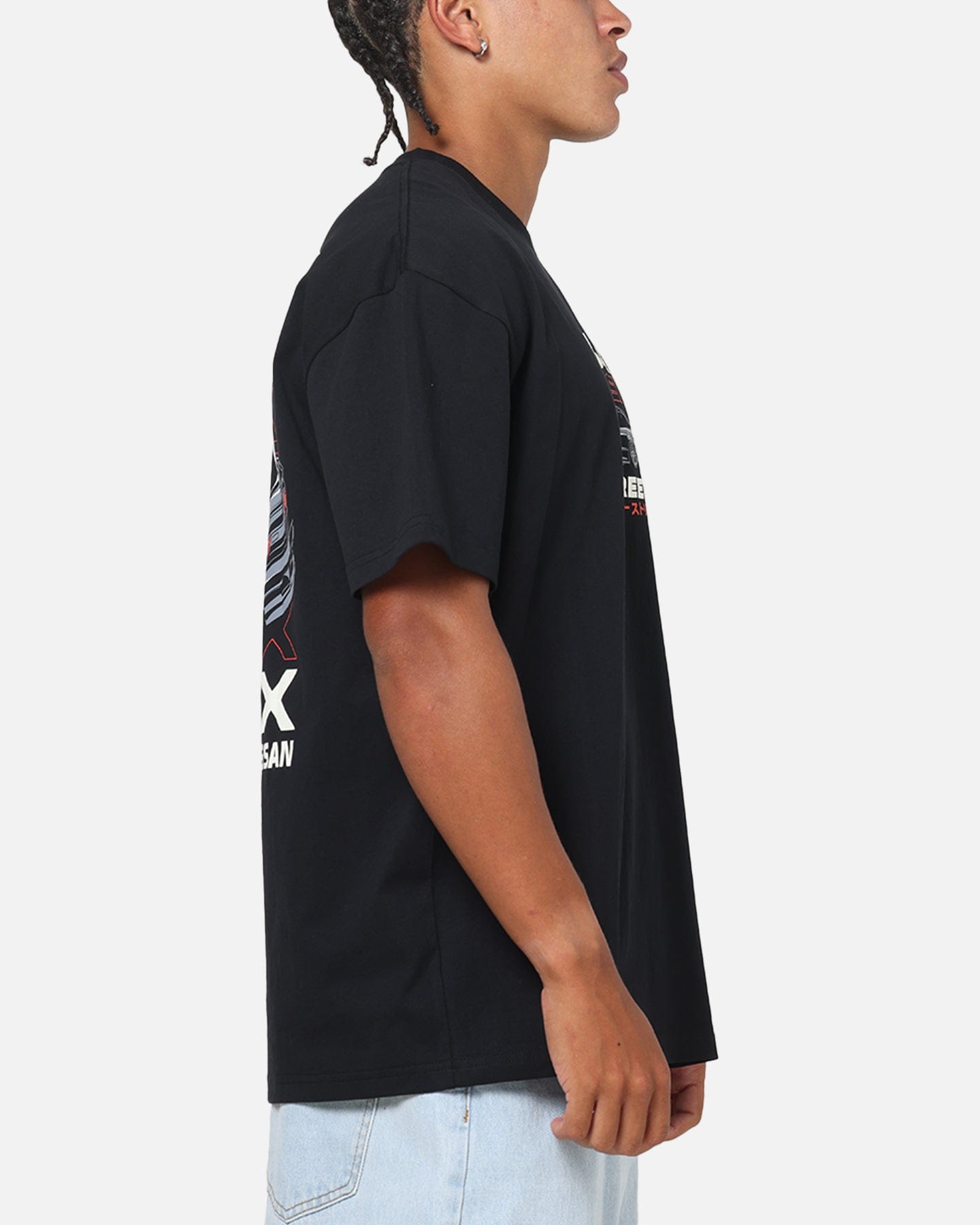 KEY Street Type x Heavy T - Shirt Black