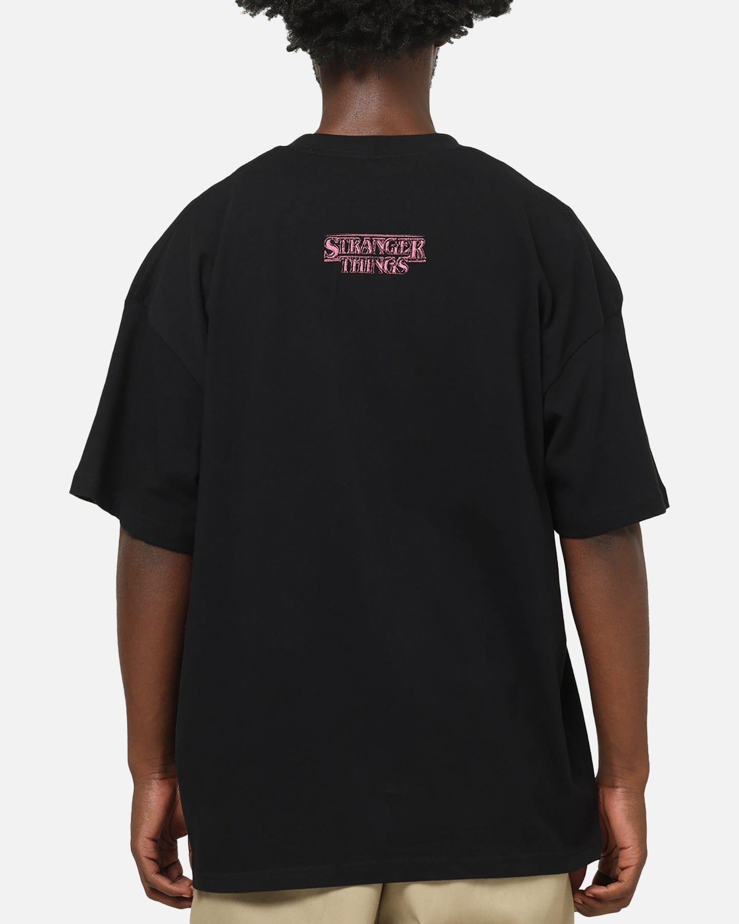73studio x Stranger Things I Love Steve Heavy T - Shirt Black