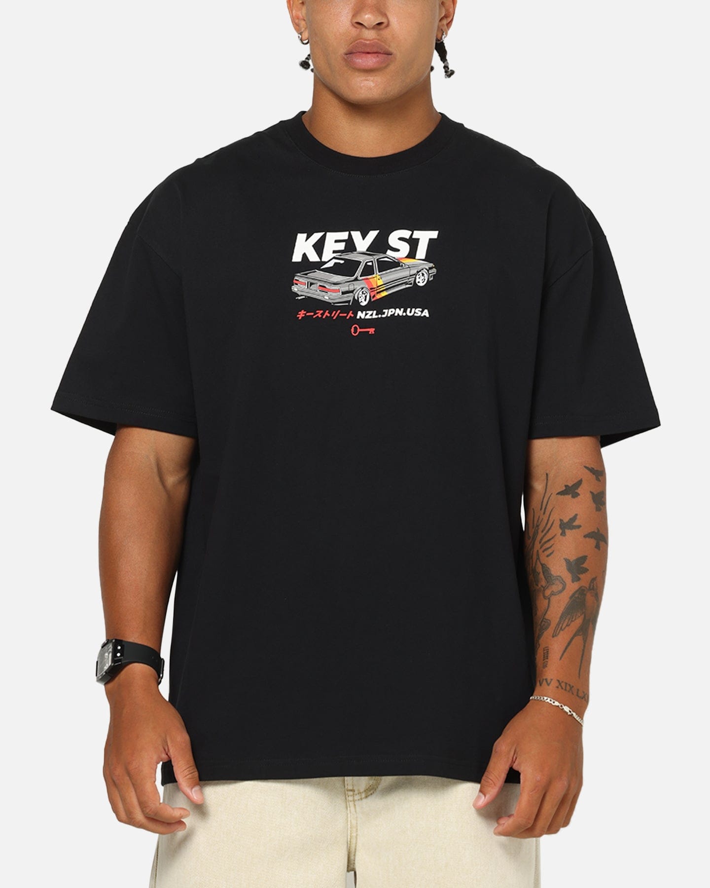 KEY Street Antiques Road Show T - Shirt Black