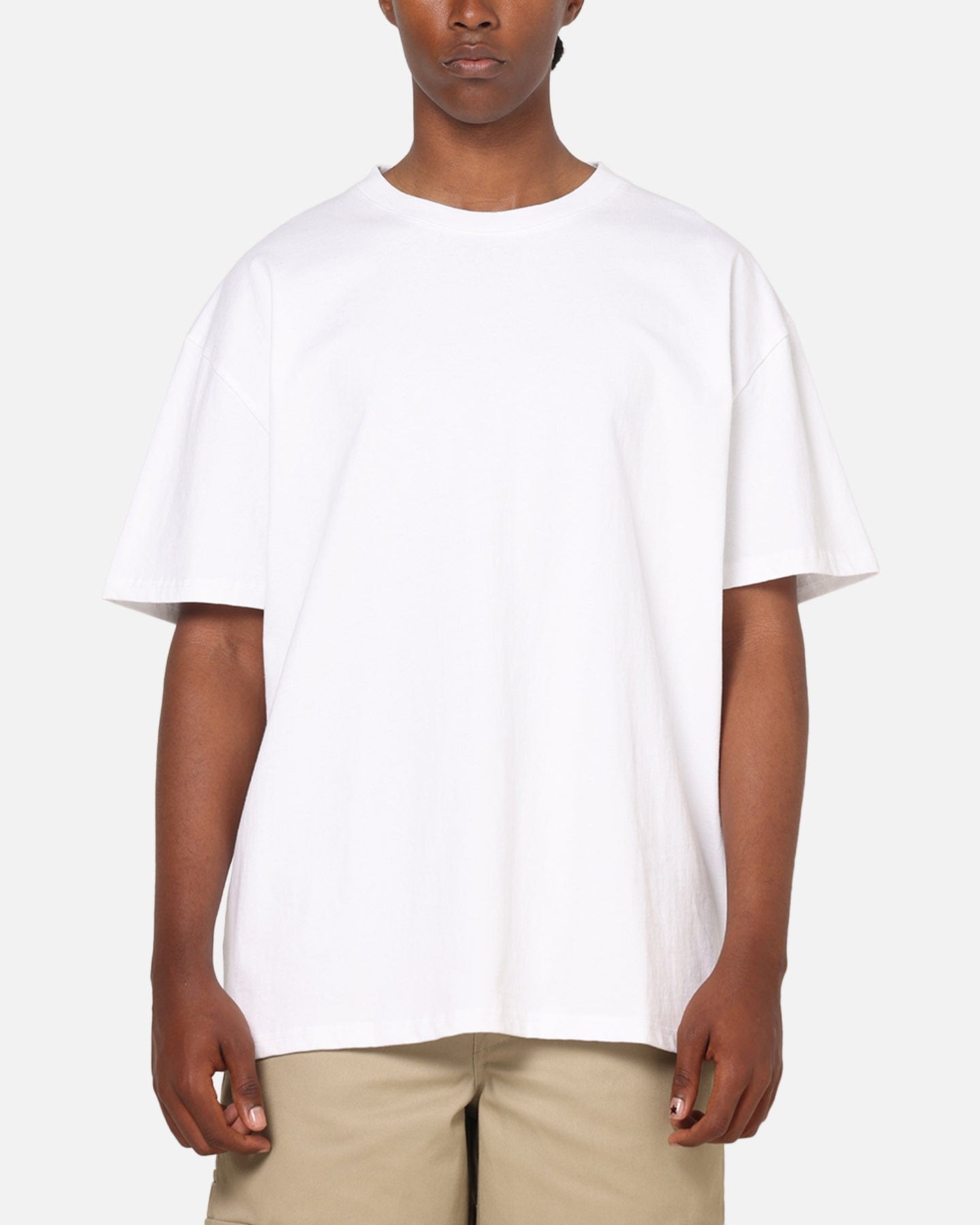 American Thrift Block Fit T - Shirt White