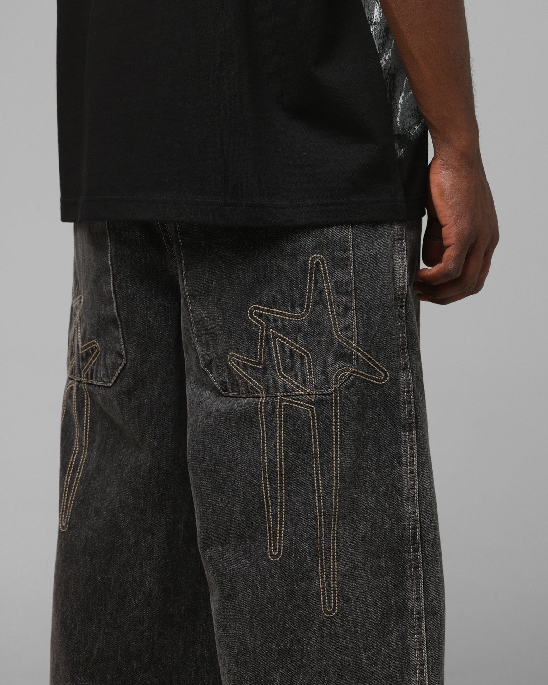 Loiter Star Born Jeans Dirty Grey
