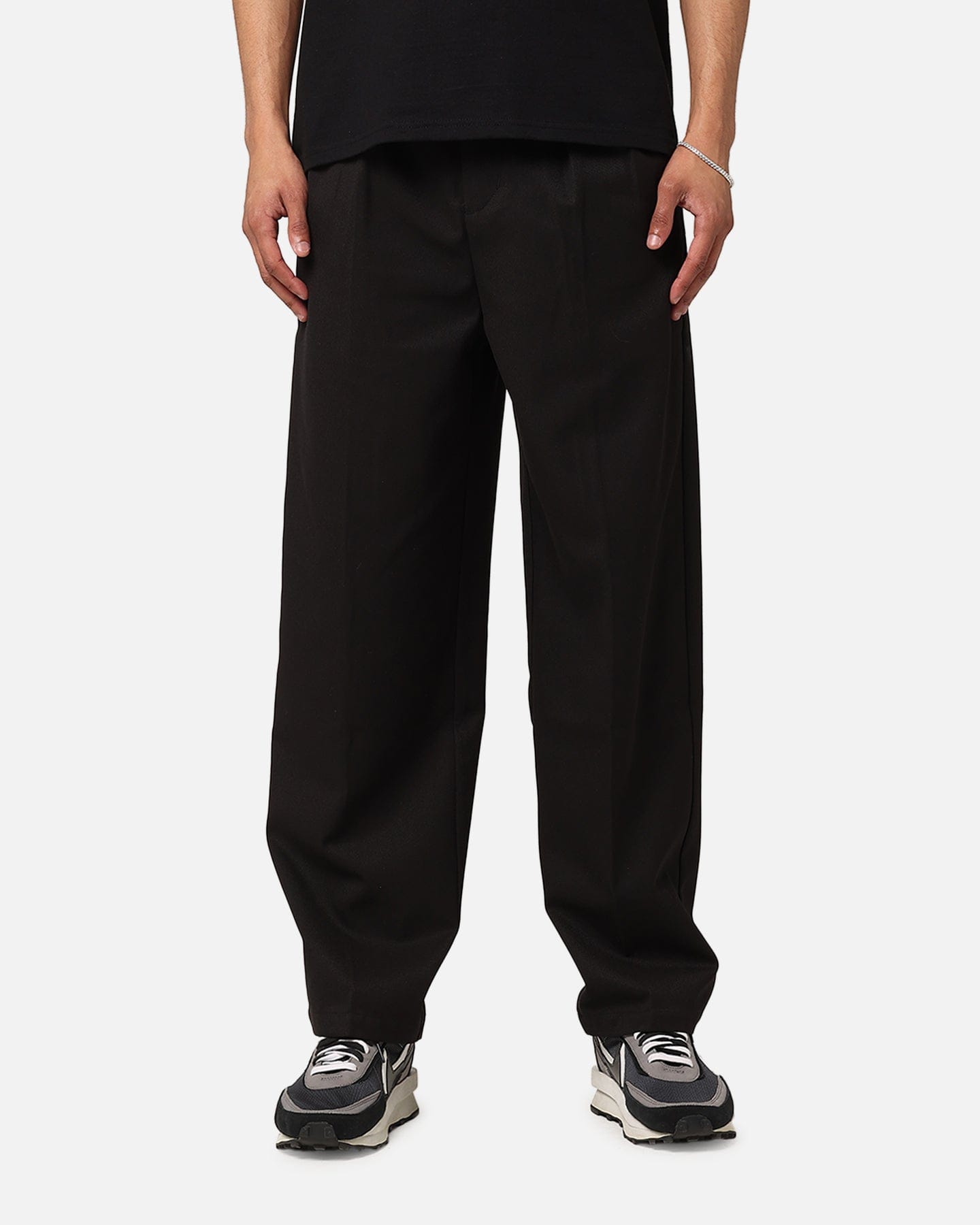 X - Large Amplify Pleated Trouser Black