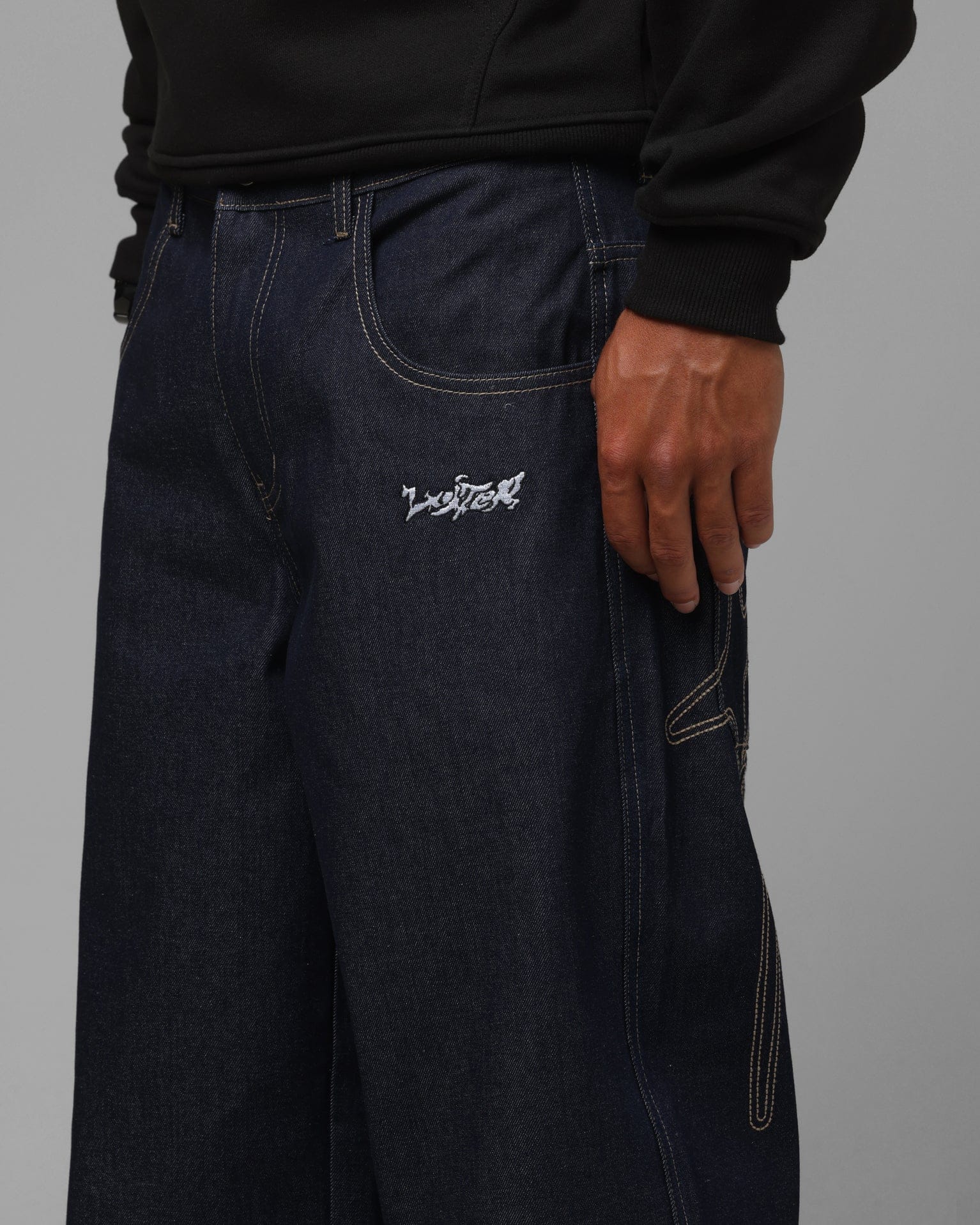 Loiter Star Born Jeans Raw Indigo
