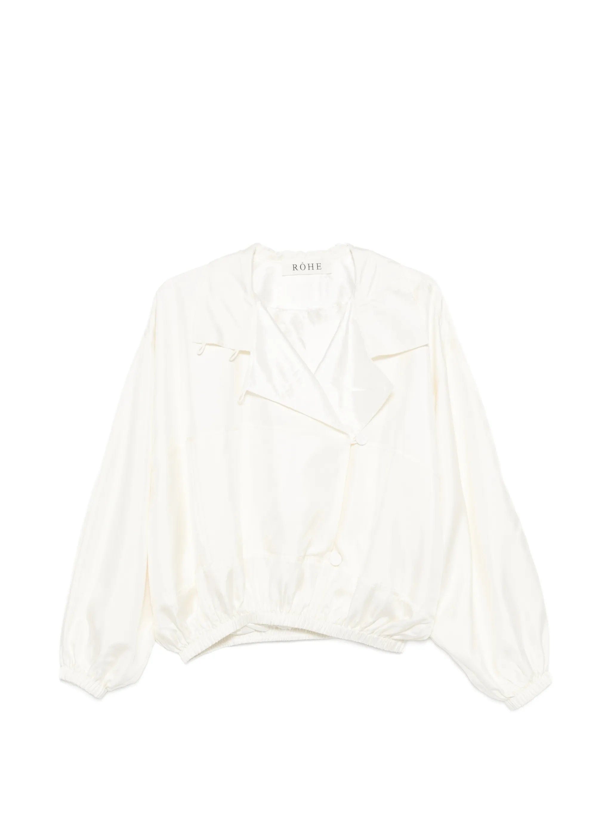 Róhe silk blouson jacket
