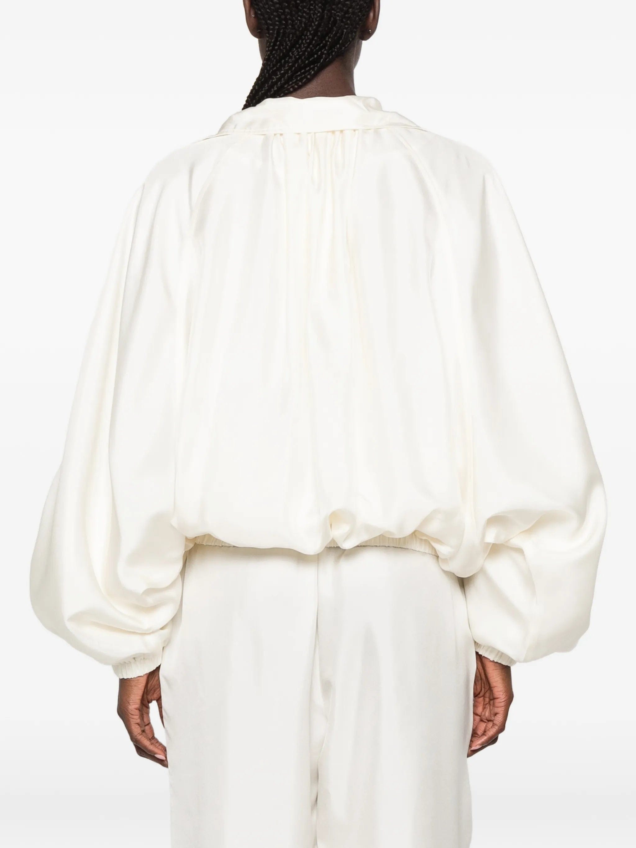 Róhe silk blouson jacket
