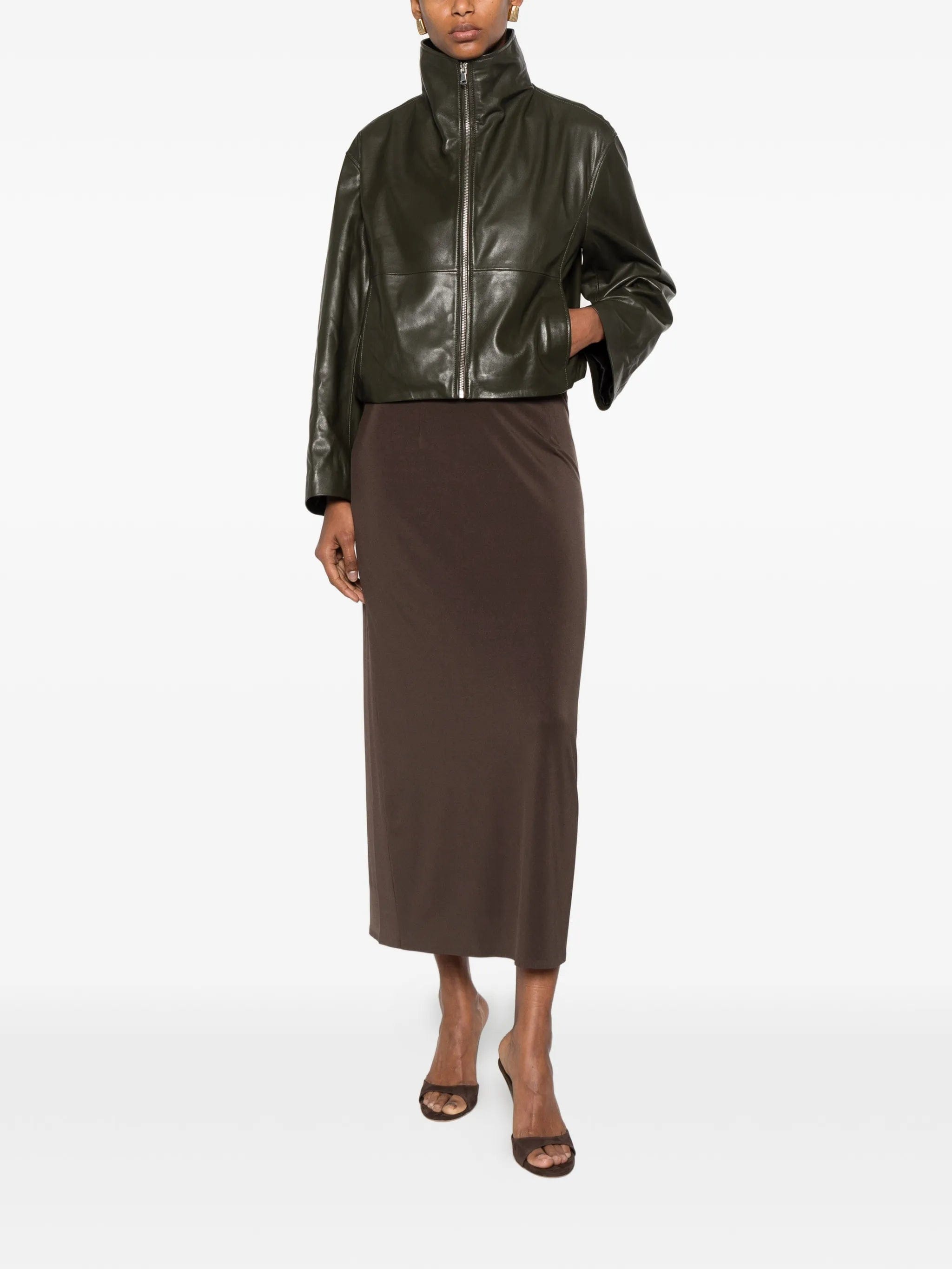 Nour Hammour Etienne leather jacket