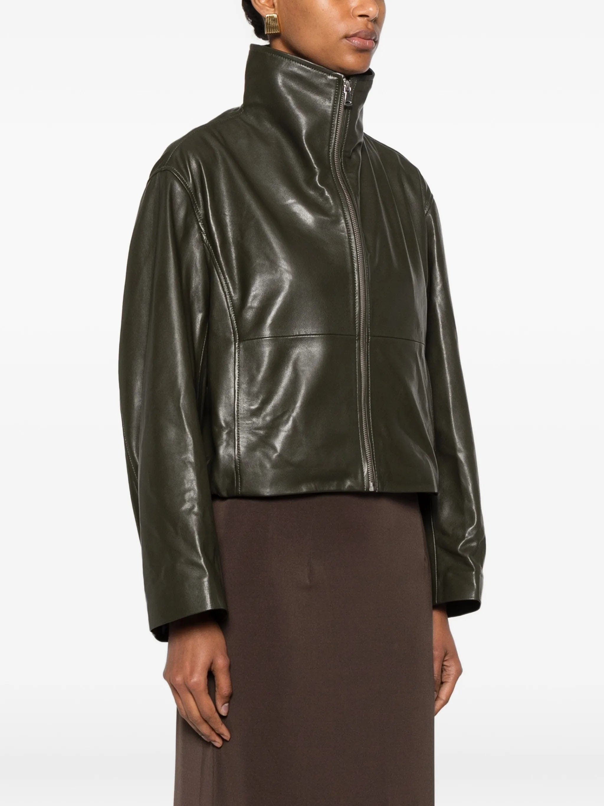 Nour Hammour Etienne leather jacket