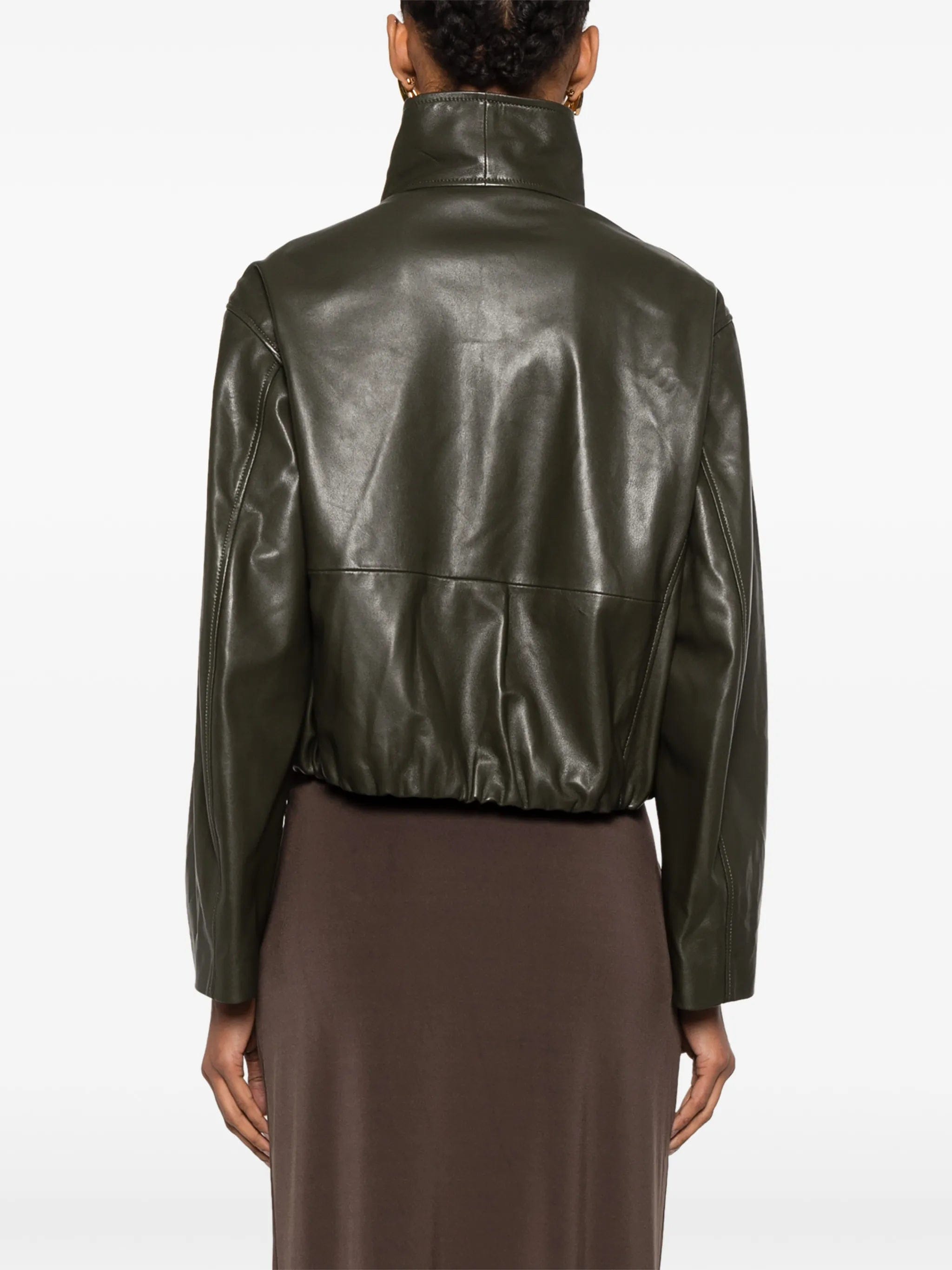 Nour Hammour Etienne leather jacket