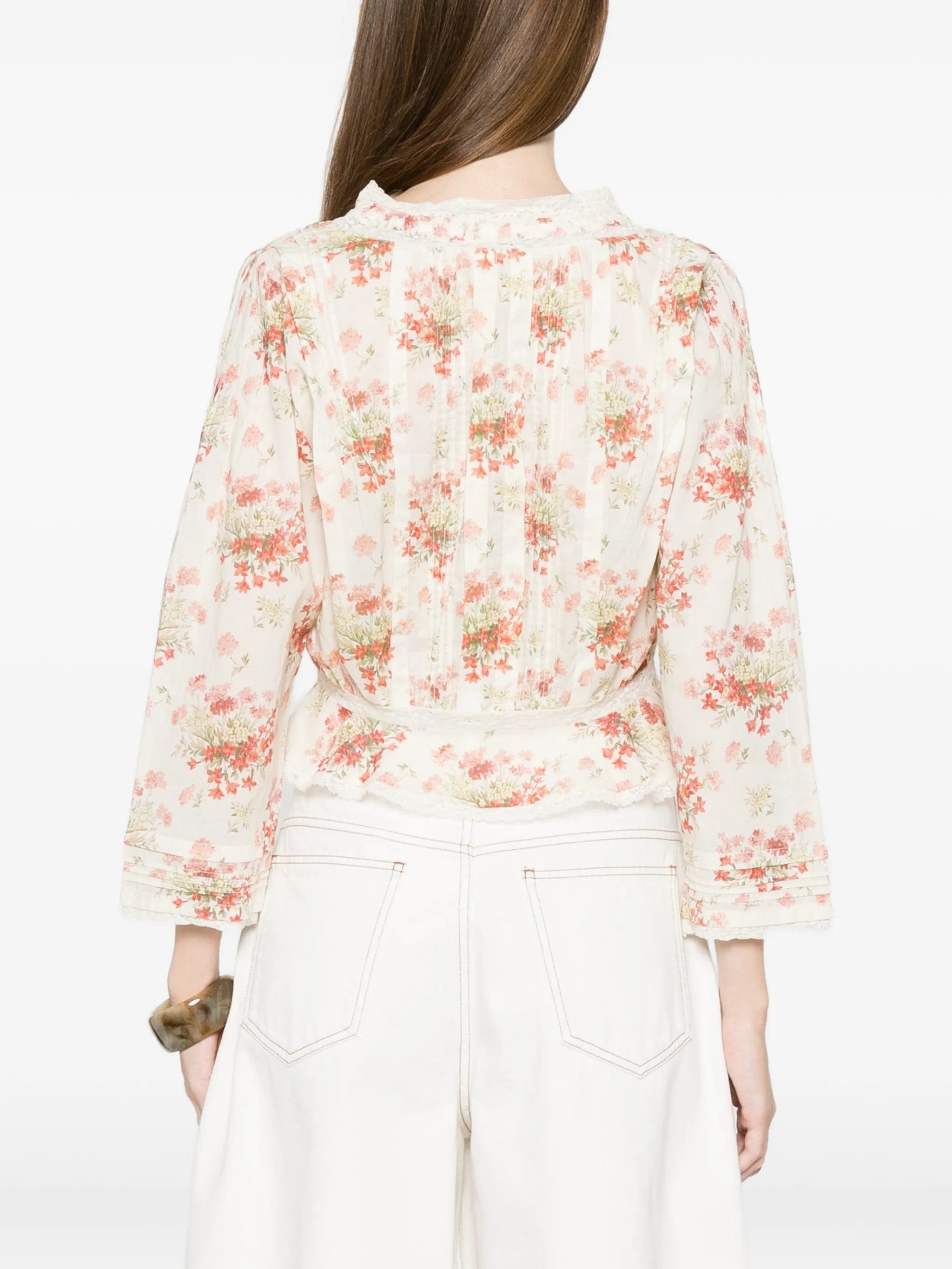 DÔEN Hillock lace blouse