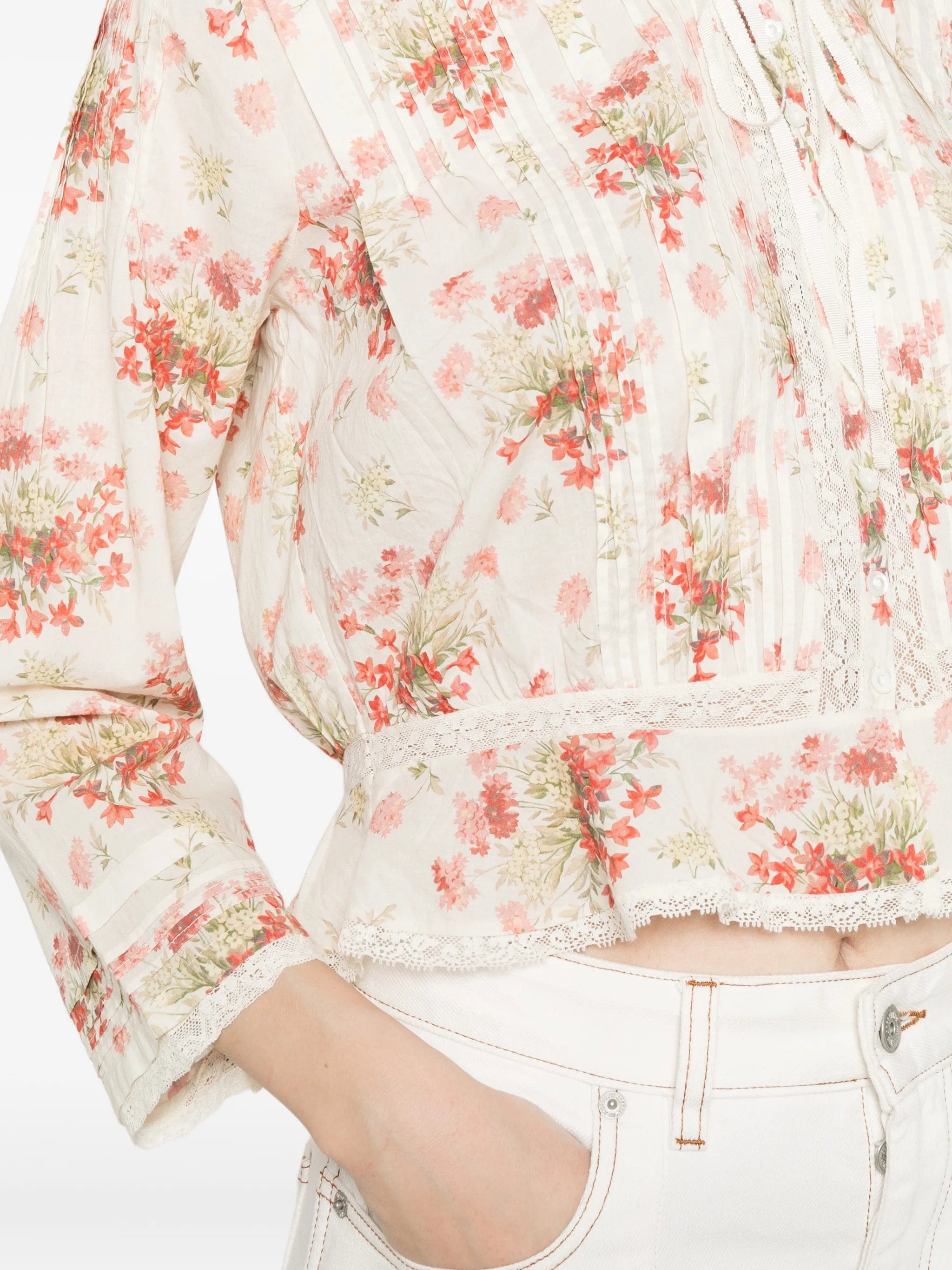 DÔEN Hillock lace blouse