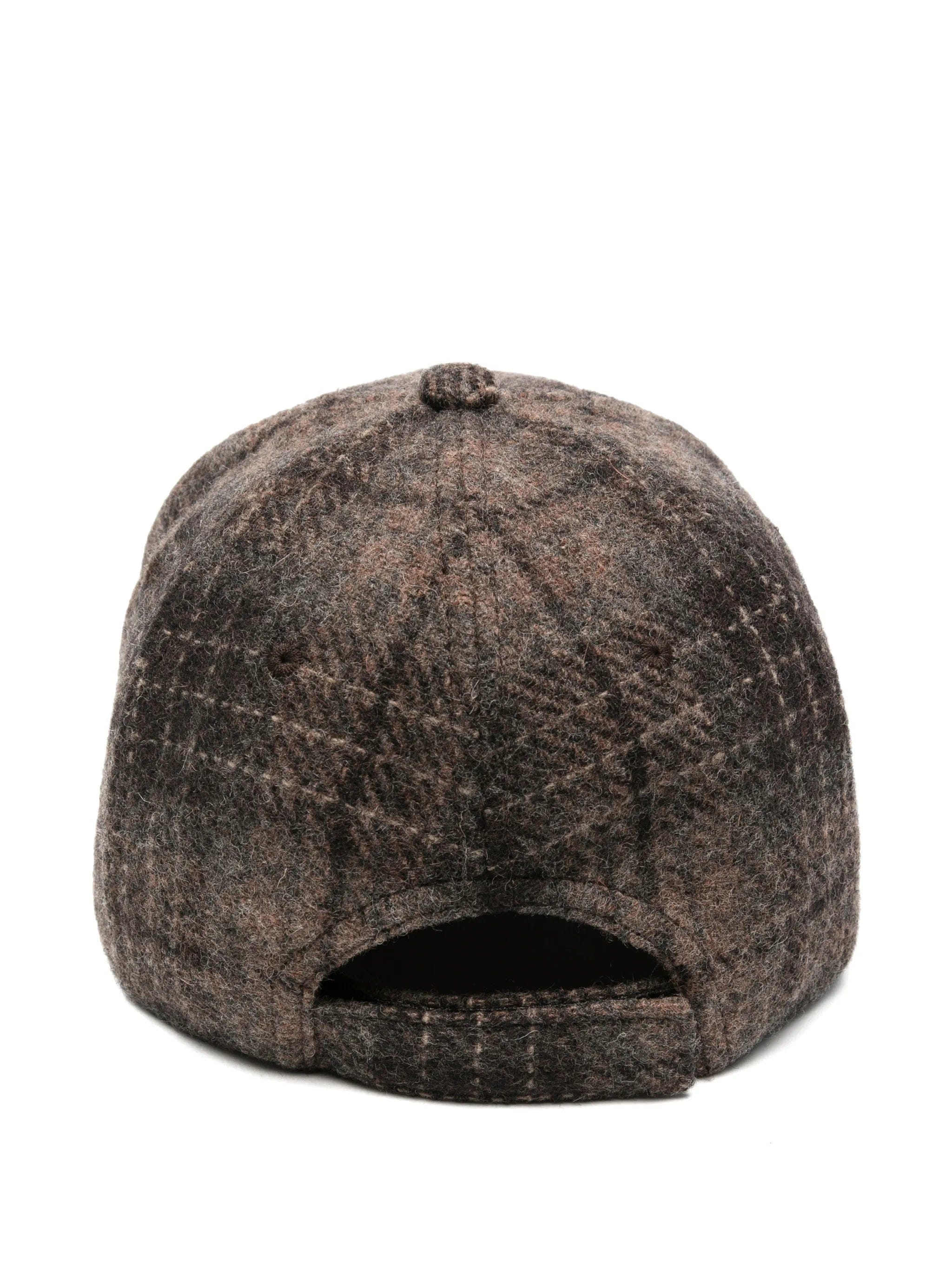 Ruslan Baginskiy check - pattern monogram - embroidered baseball cap