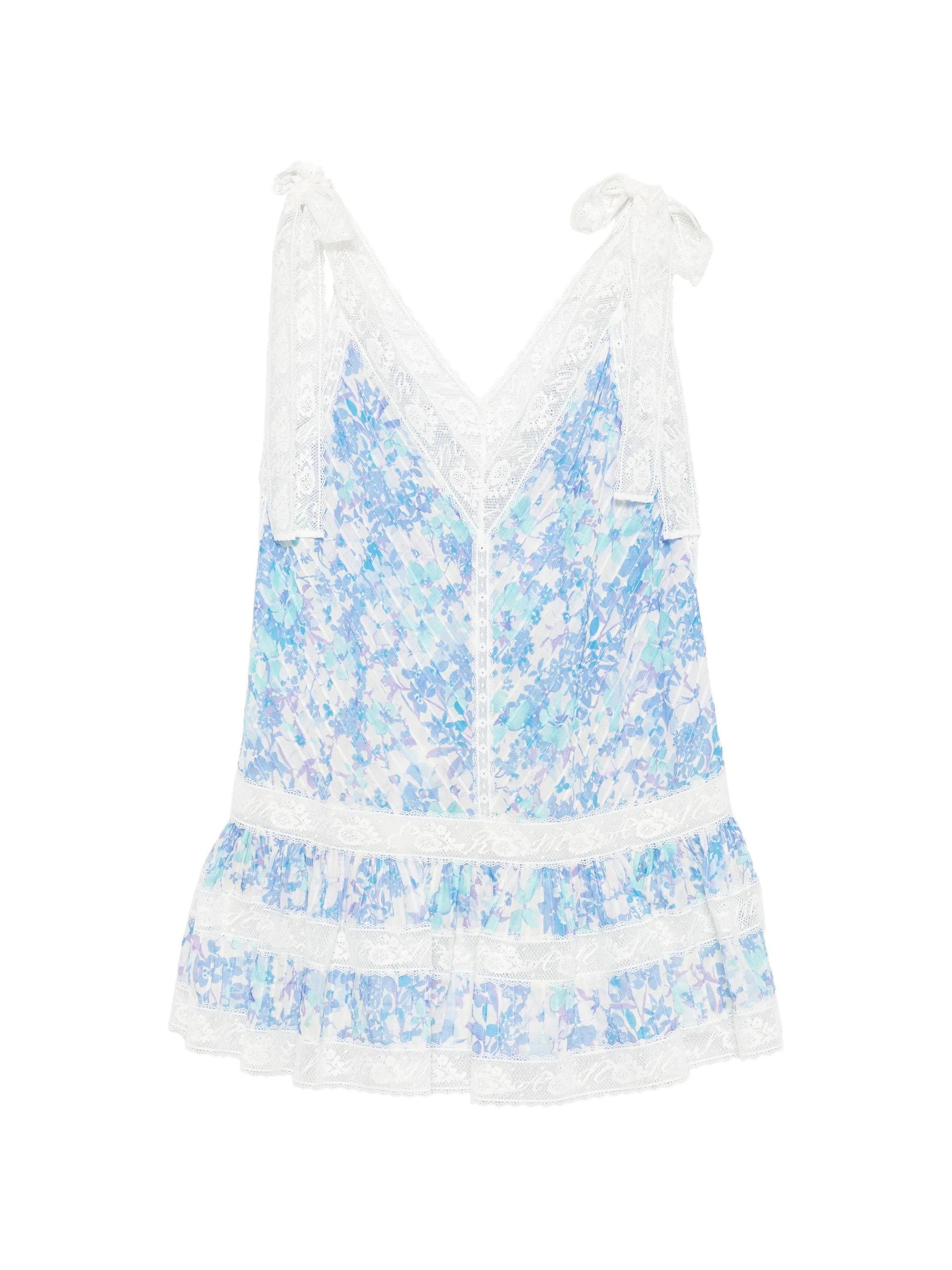Zimmermann Solstice floral - print mini dress