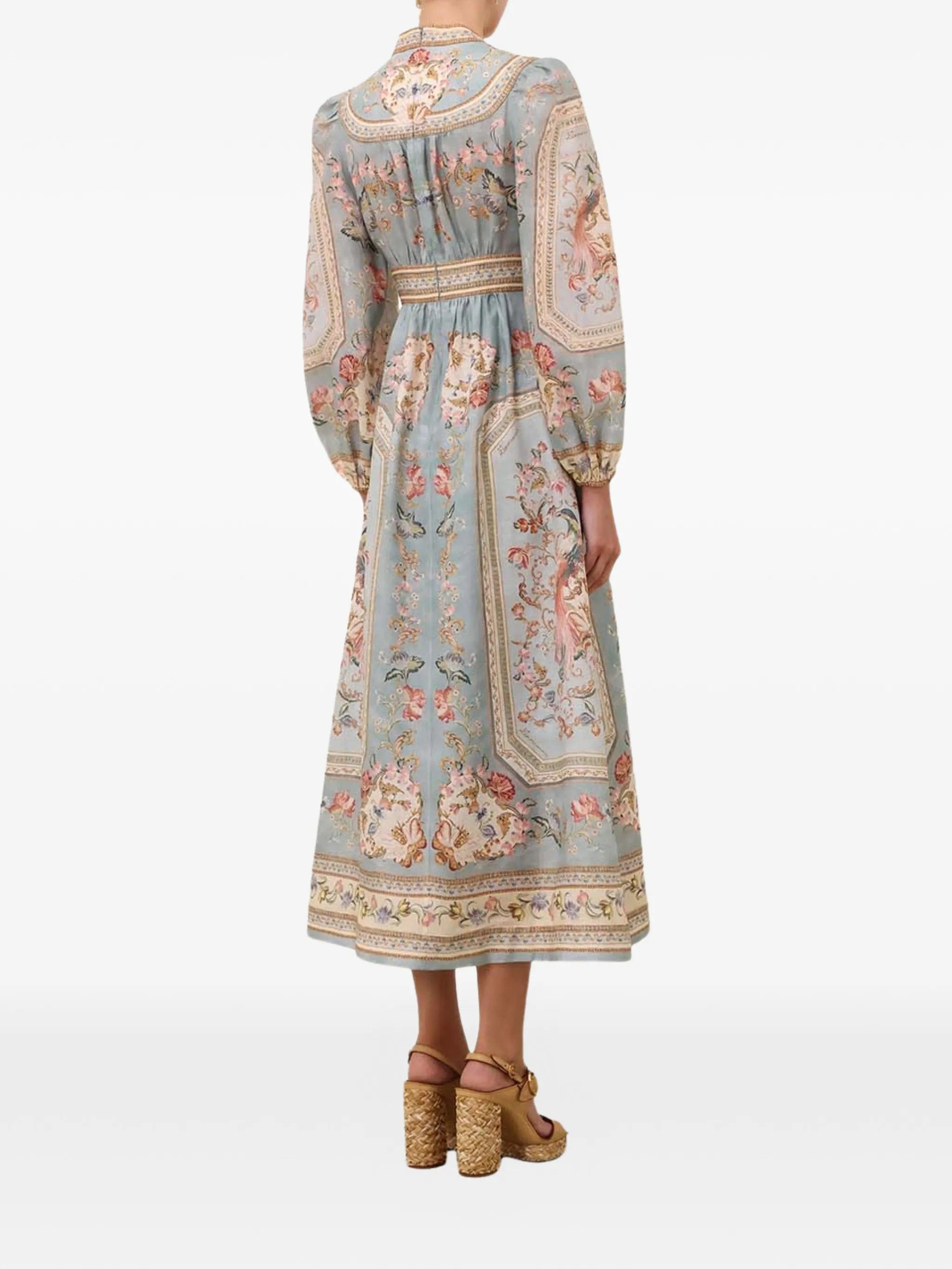 Zimmermann Roselight floral - print dress