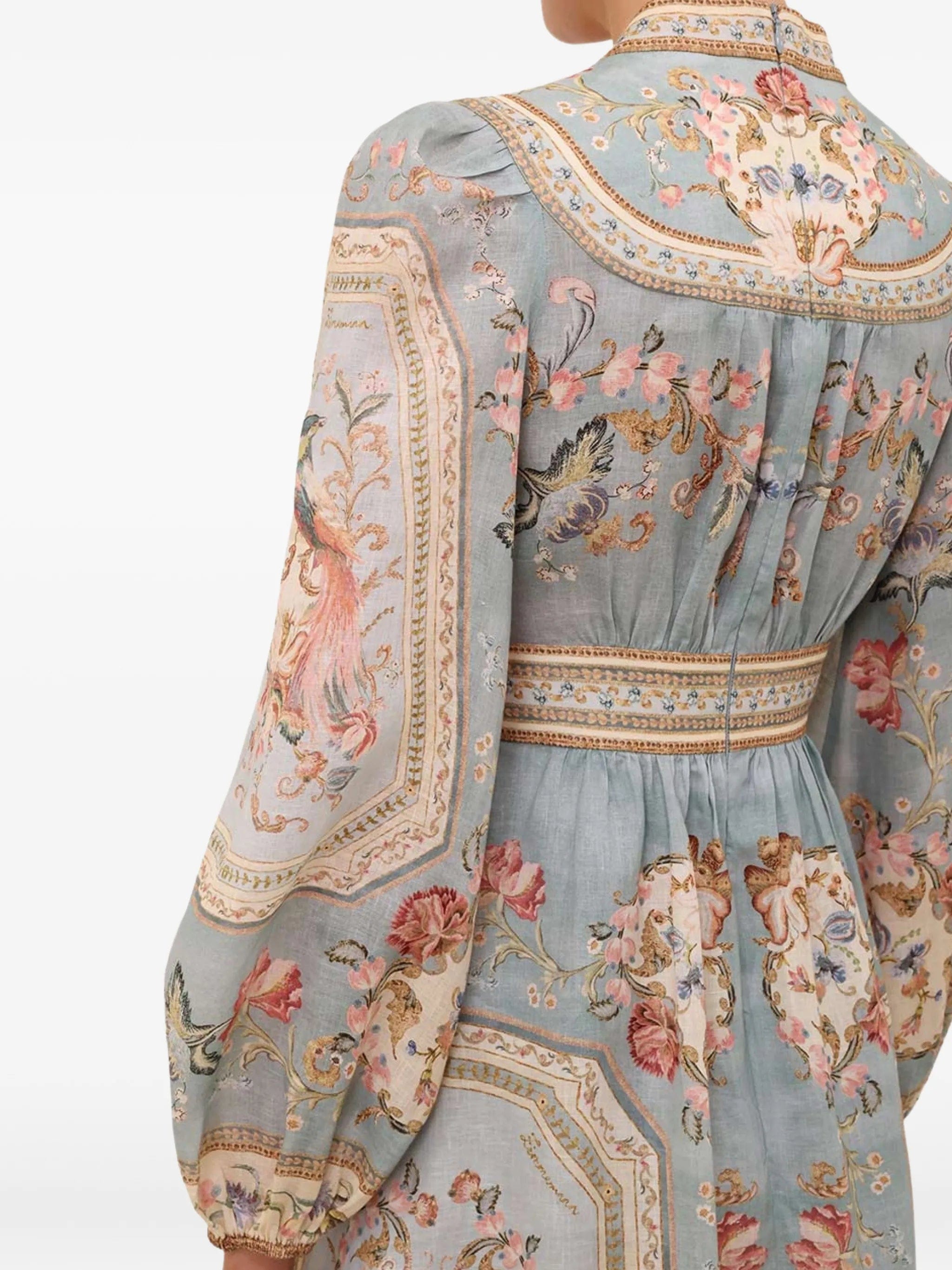 Zimmermann Roselight floral - print dress