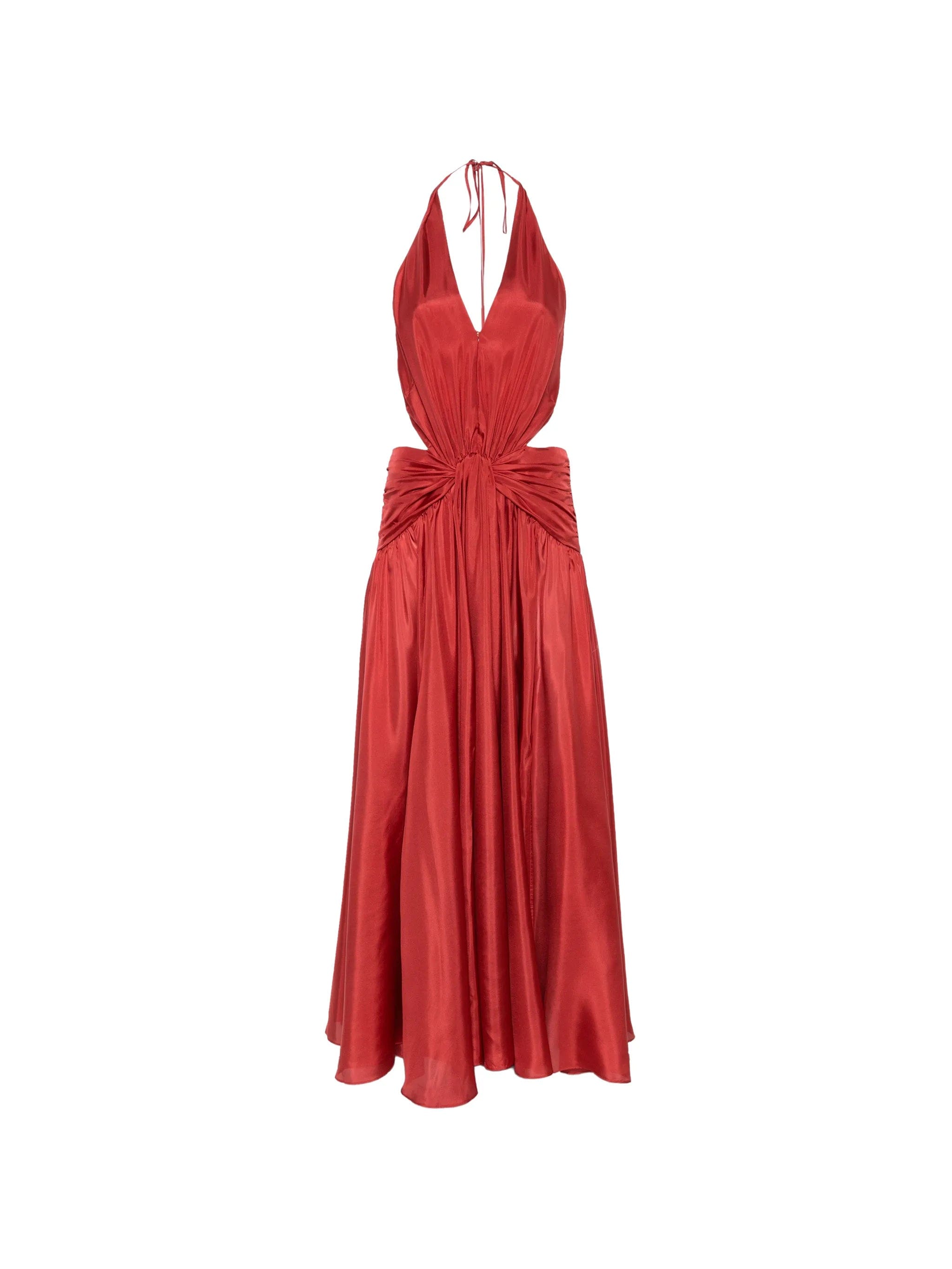 Zimmermann Indra plunge - neck dress