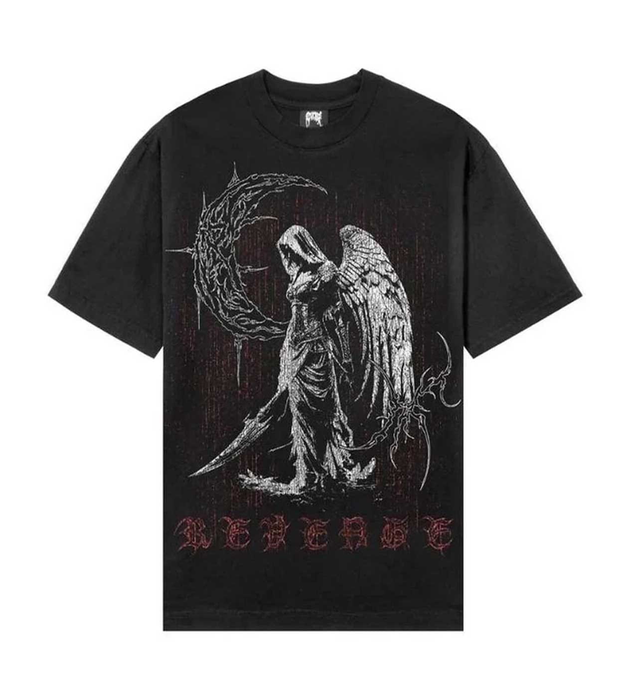 Revenge Scythe T-Shirt Black/Red
