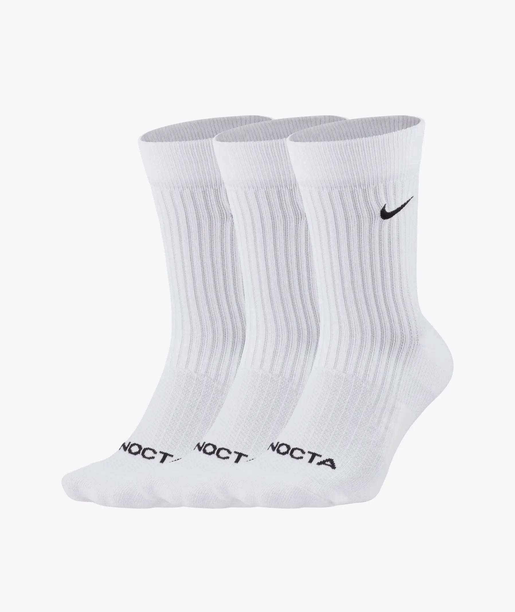 Nocta Nike x Nocta Crew Socks 3 Pack White/Black