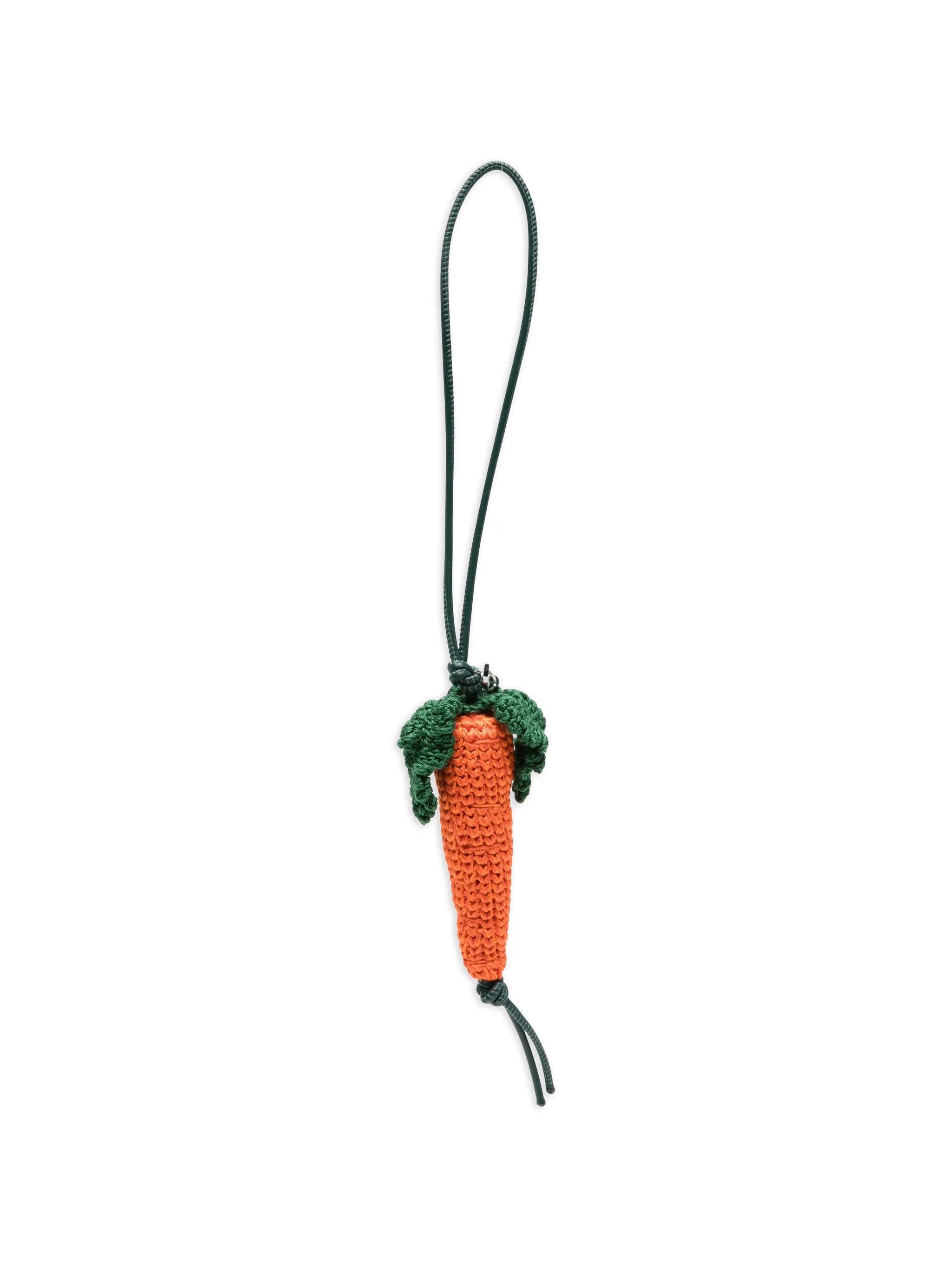 JW Anderson crocheted - carrot charm